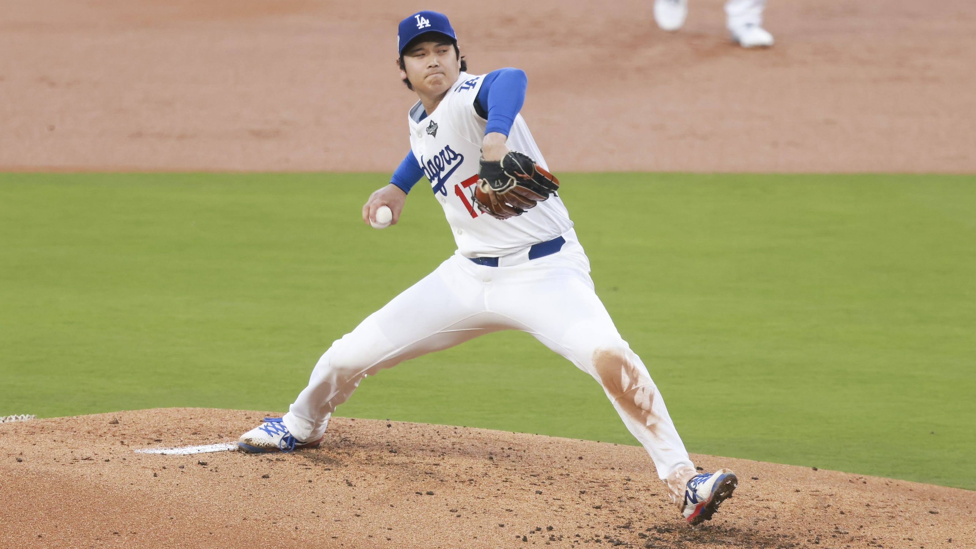 Shohei Ohtani pitching