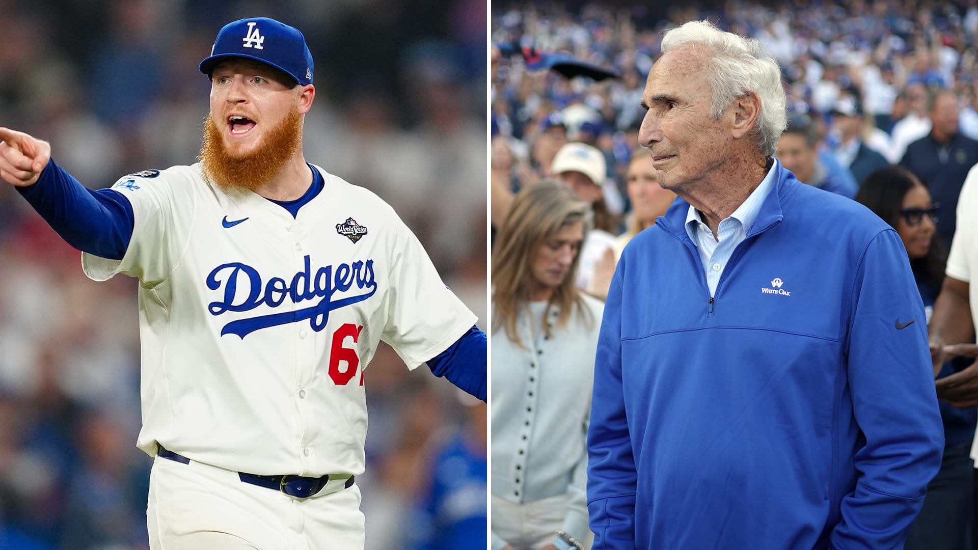 Images of Will Klein and Sandy Koufax