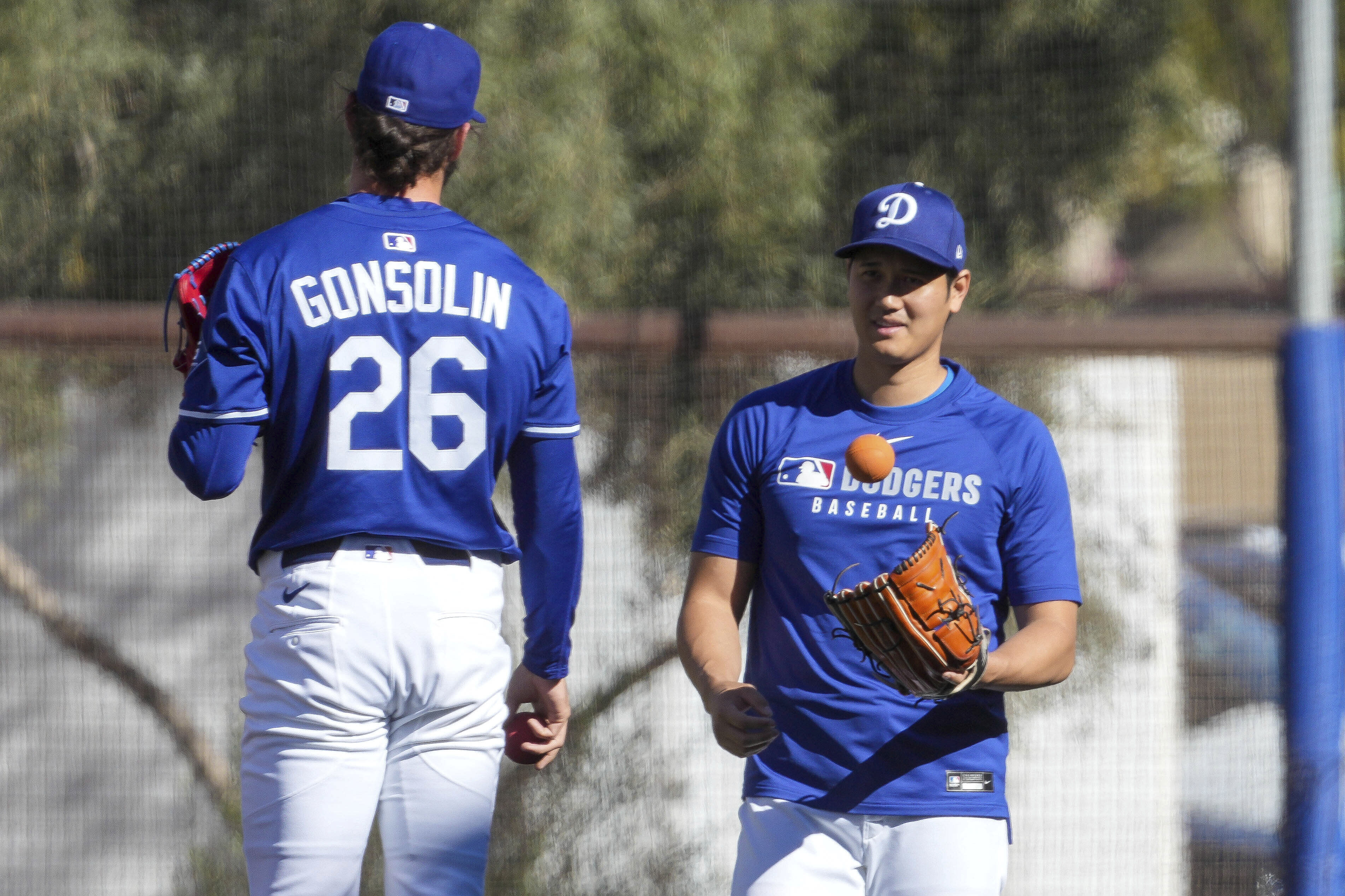 Tony Gonsolin and Shohei Ohtani