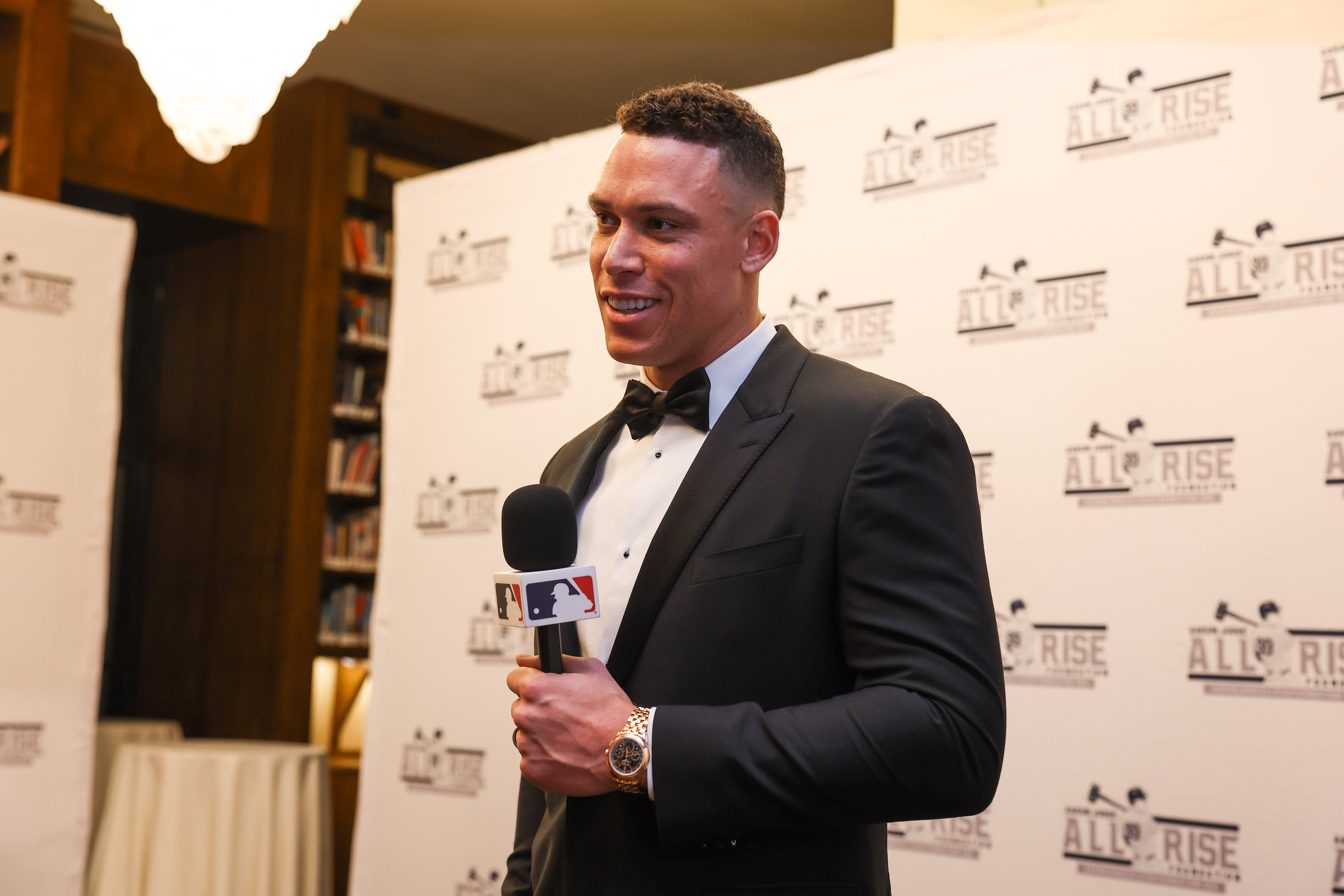 Aaron Judge at his All-Star Gala