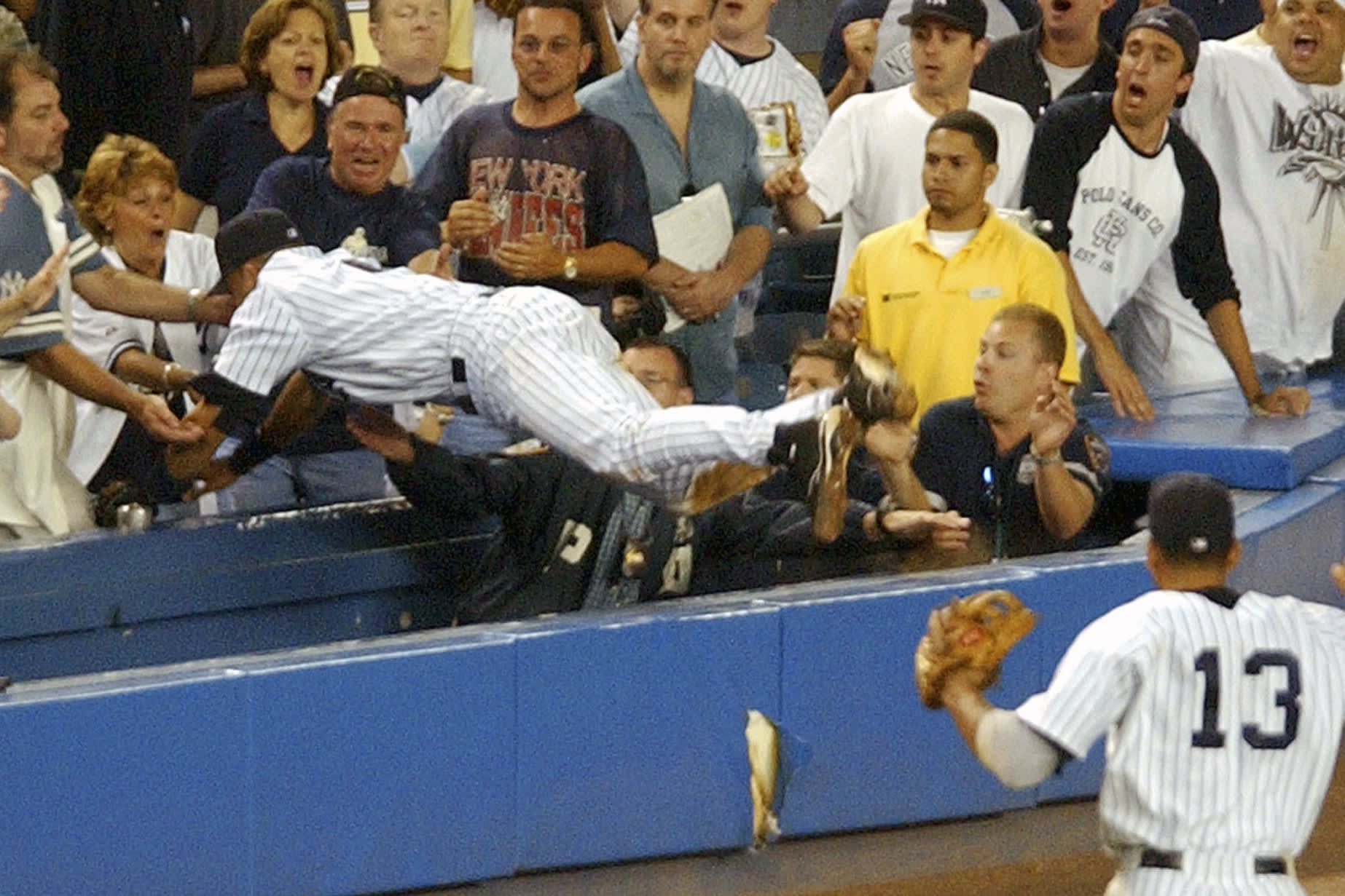 Derek Jeter's famous play, The Dive