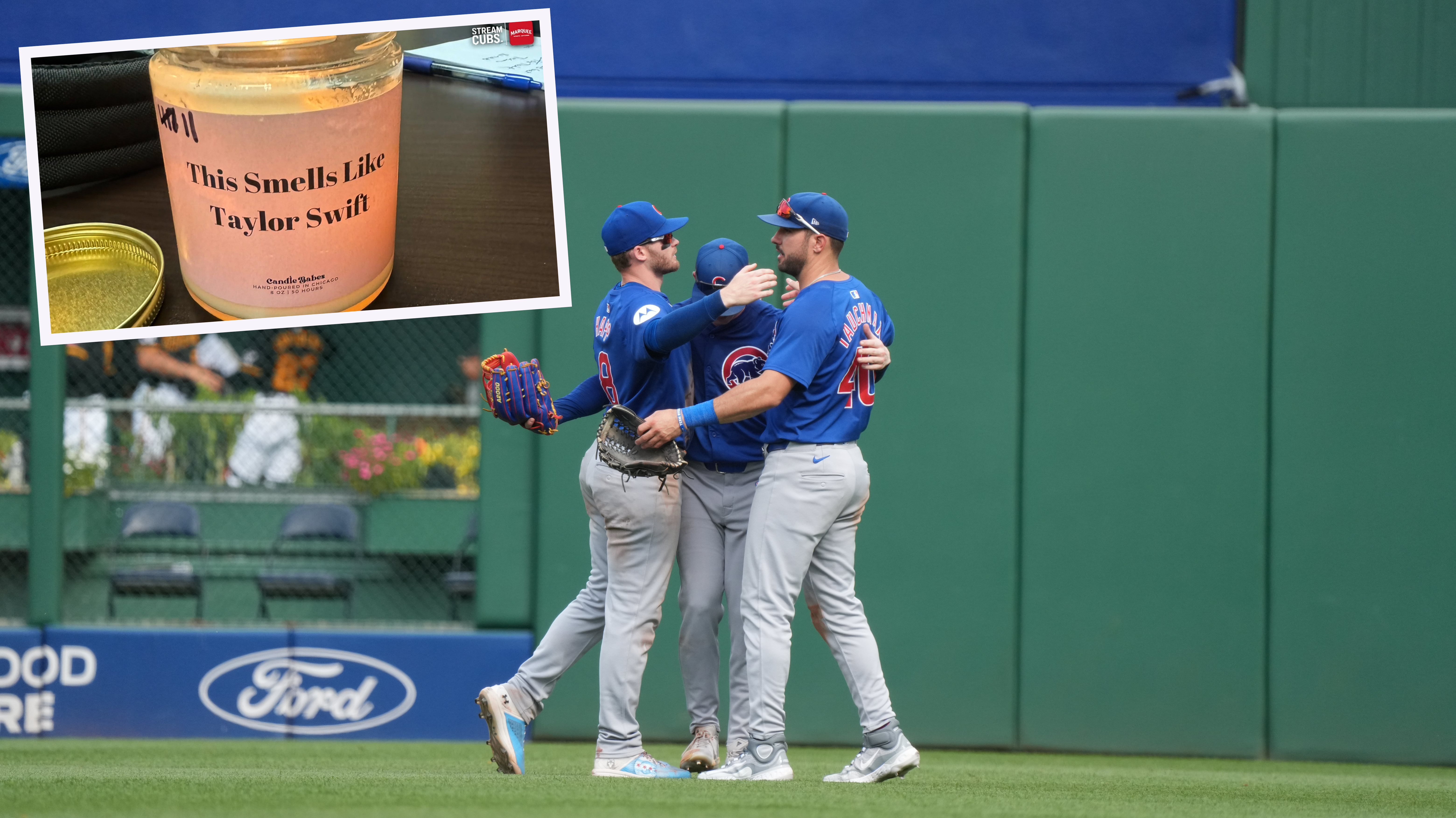 A Taylor Swift candle is key to the Cubs' hot streak