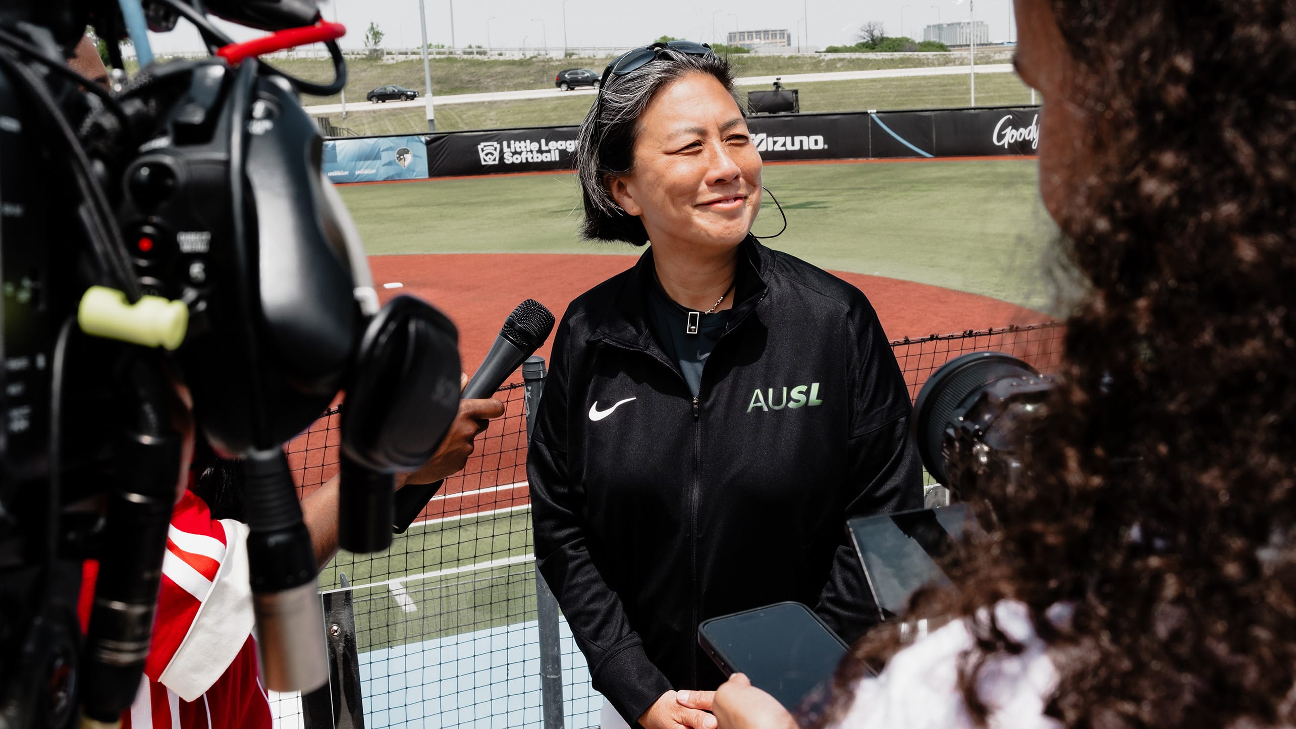 AUSL commissioner Kim Ng