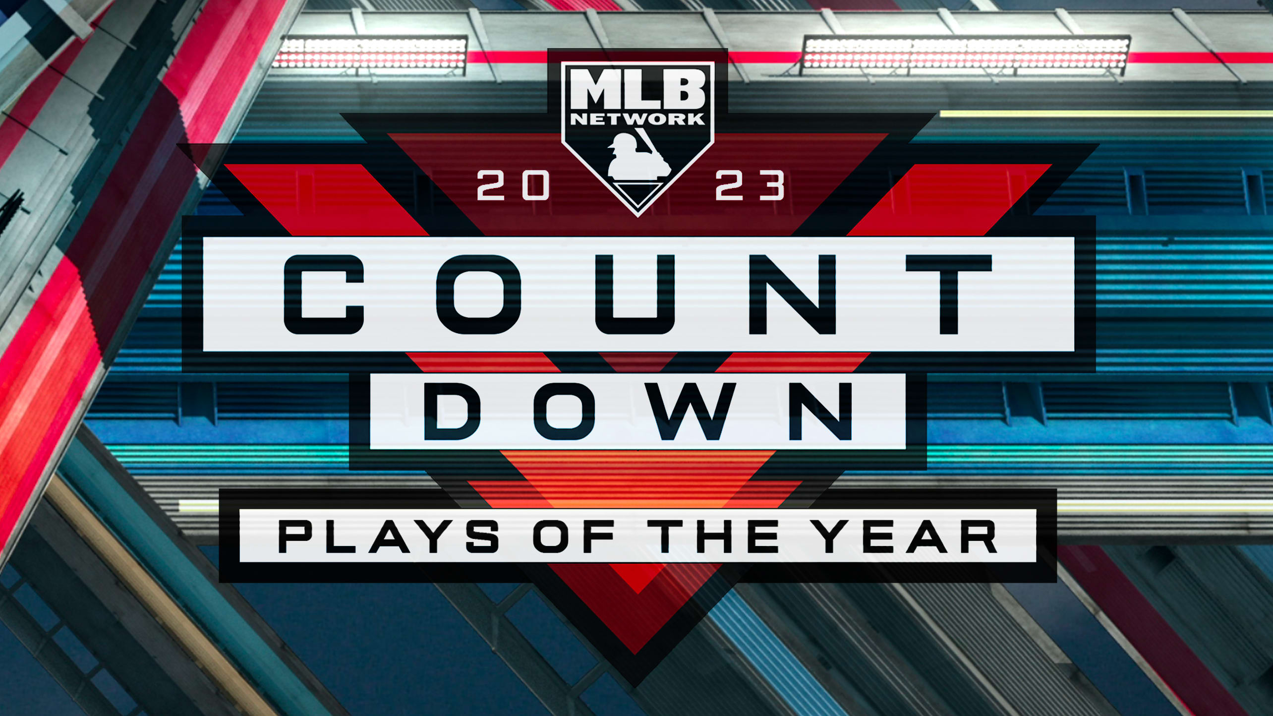 The MLB Network Countdown logo with the words 'Plays of the Year'