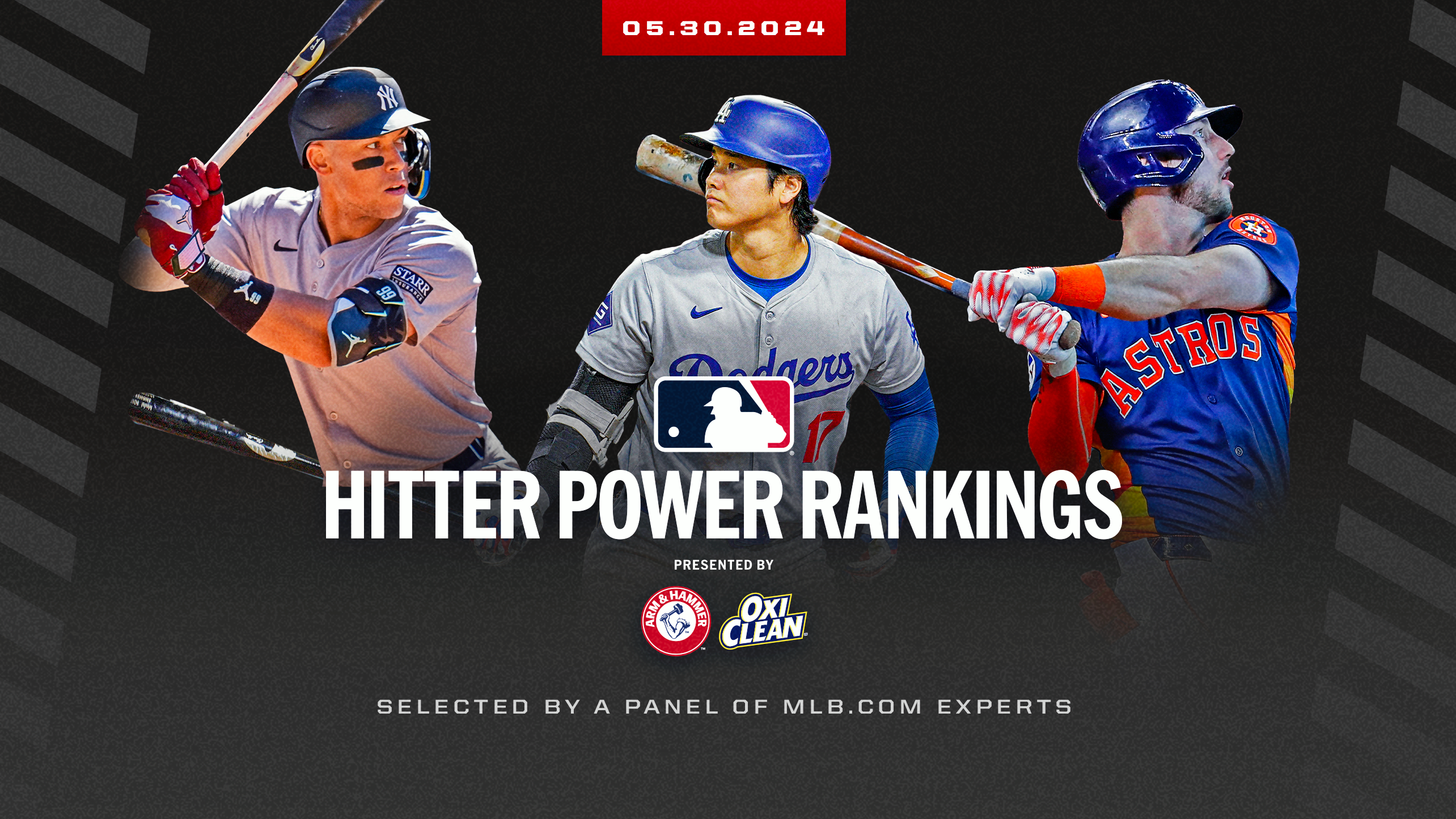 Aaron Judge, Shohei Ohtani and Kyle Tucker lead the latest Hitter Power Rankings