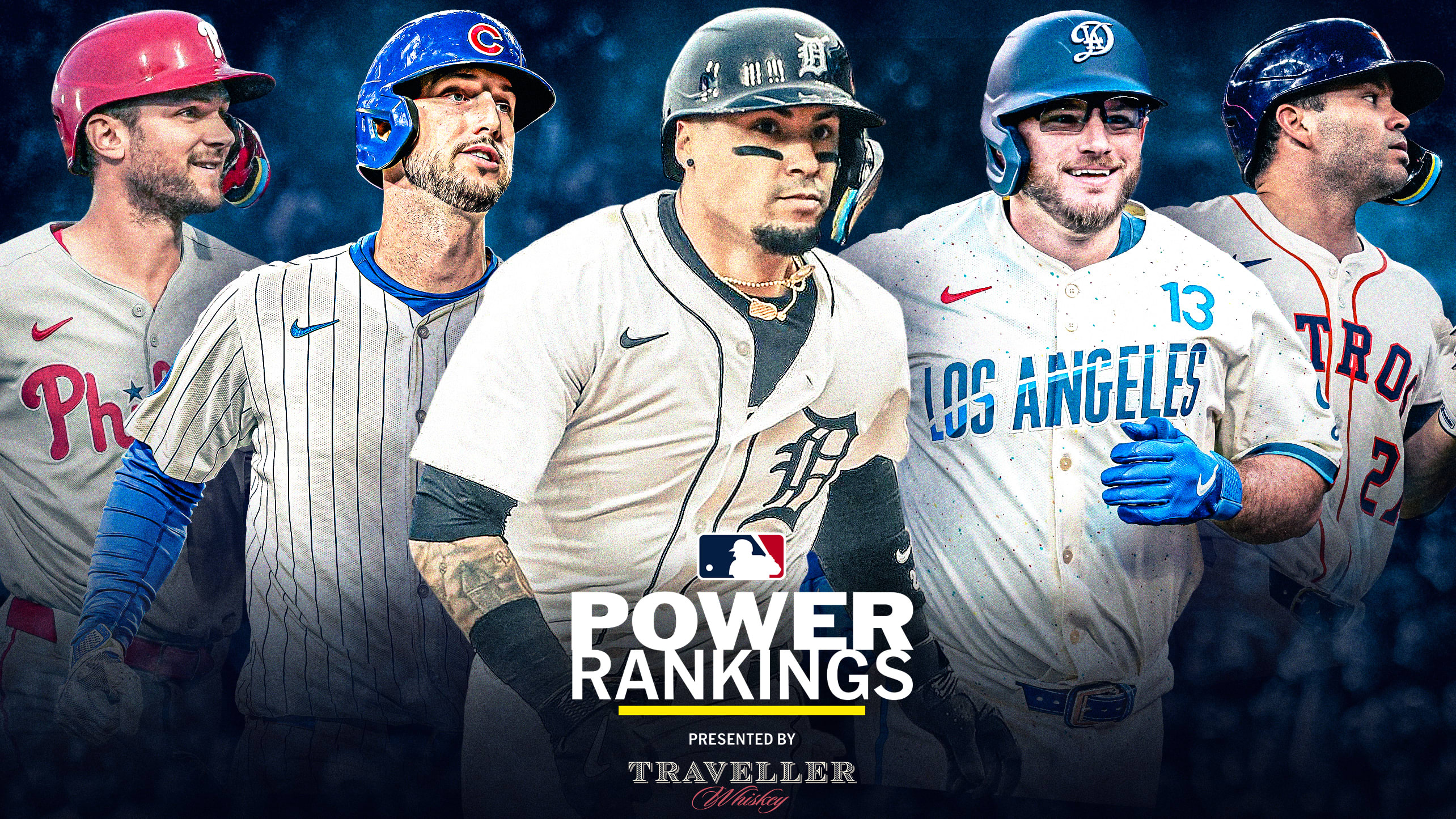 Trea Turner, Kyle Tucker, Javier Báez, Max Muncy and Jose Altuve