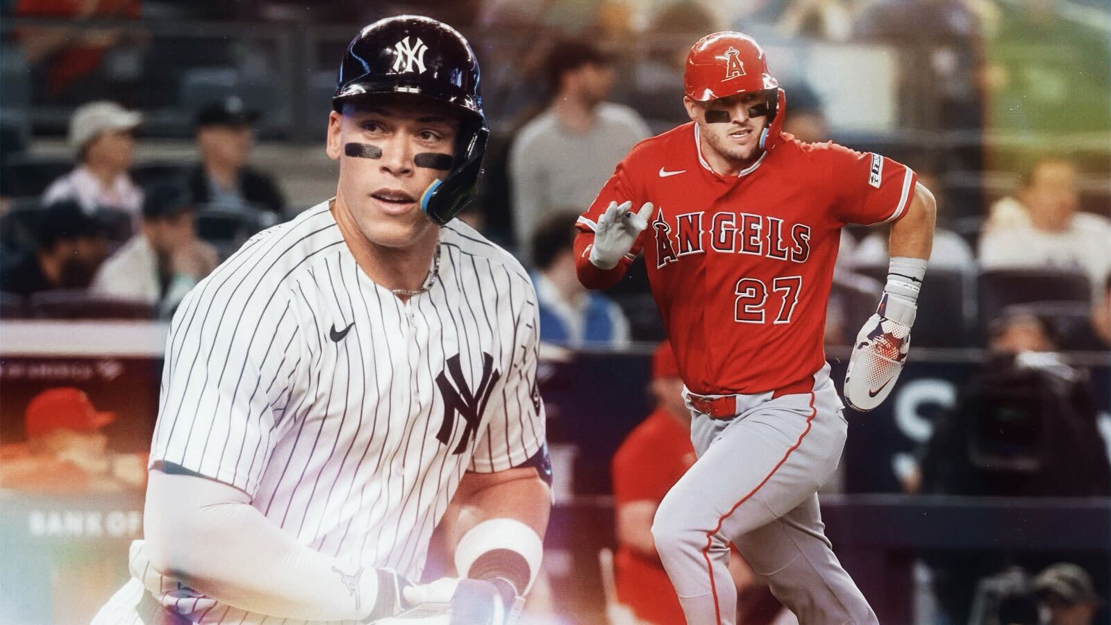 Aaron Judge and Mike Trout both hit 2 homers on Monday night