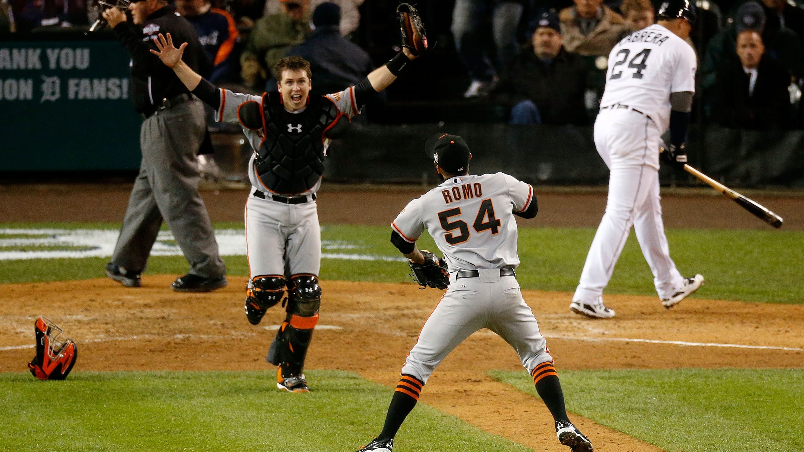 The Giants were the last team to sweep a World Series