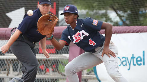 A member of Team USA, Naomi Ryan is coached by a former MLB star in high school