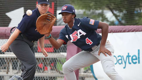 A member of Team USA, Naomi Ryan is coached by a former MLB star in high school