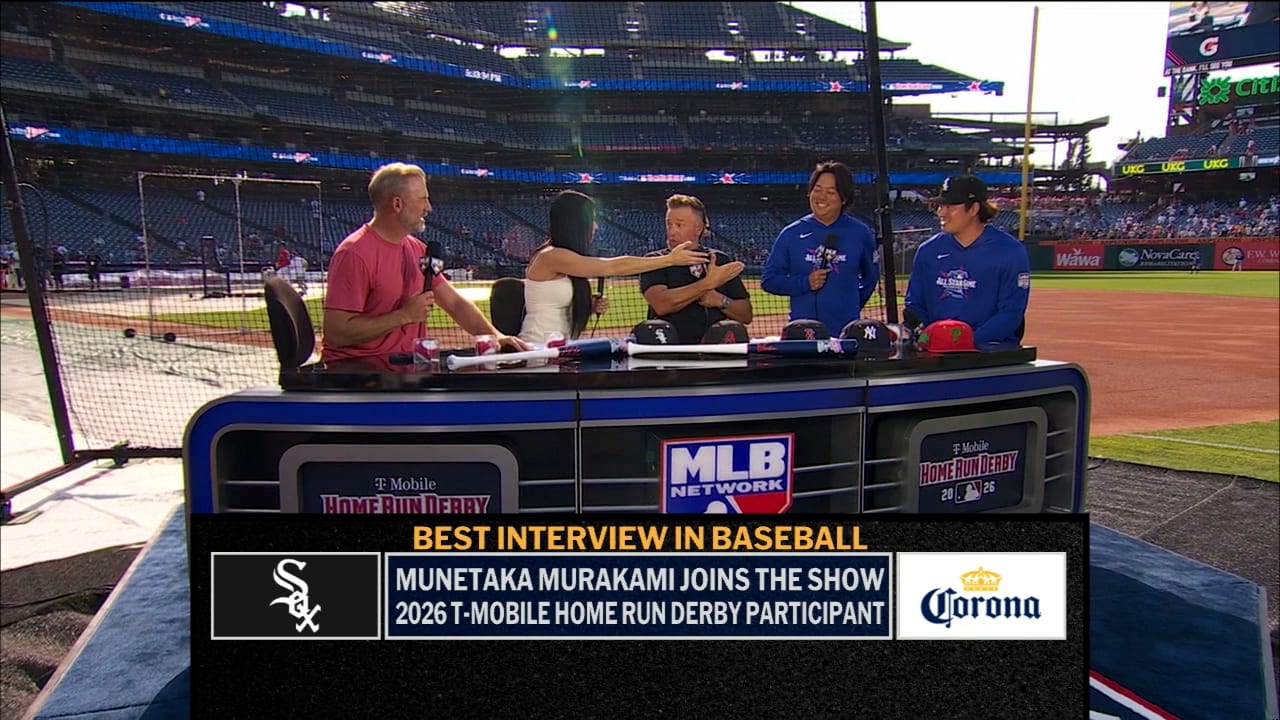 Munetaka Murakami on MLBN Network in Philadelphia