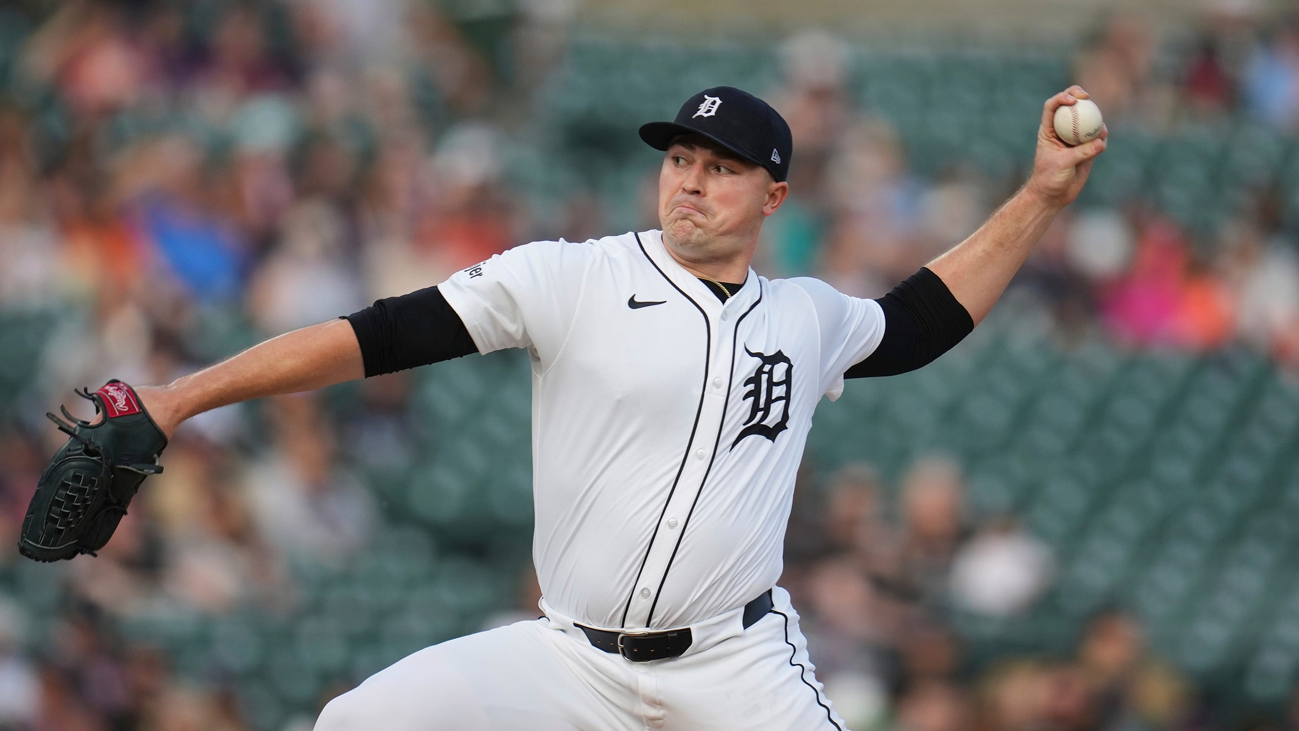 Tarik Skubal delivers a pitch