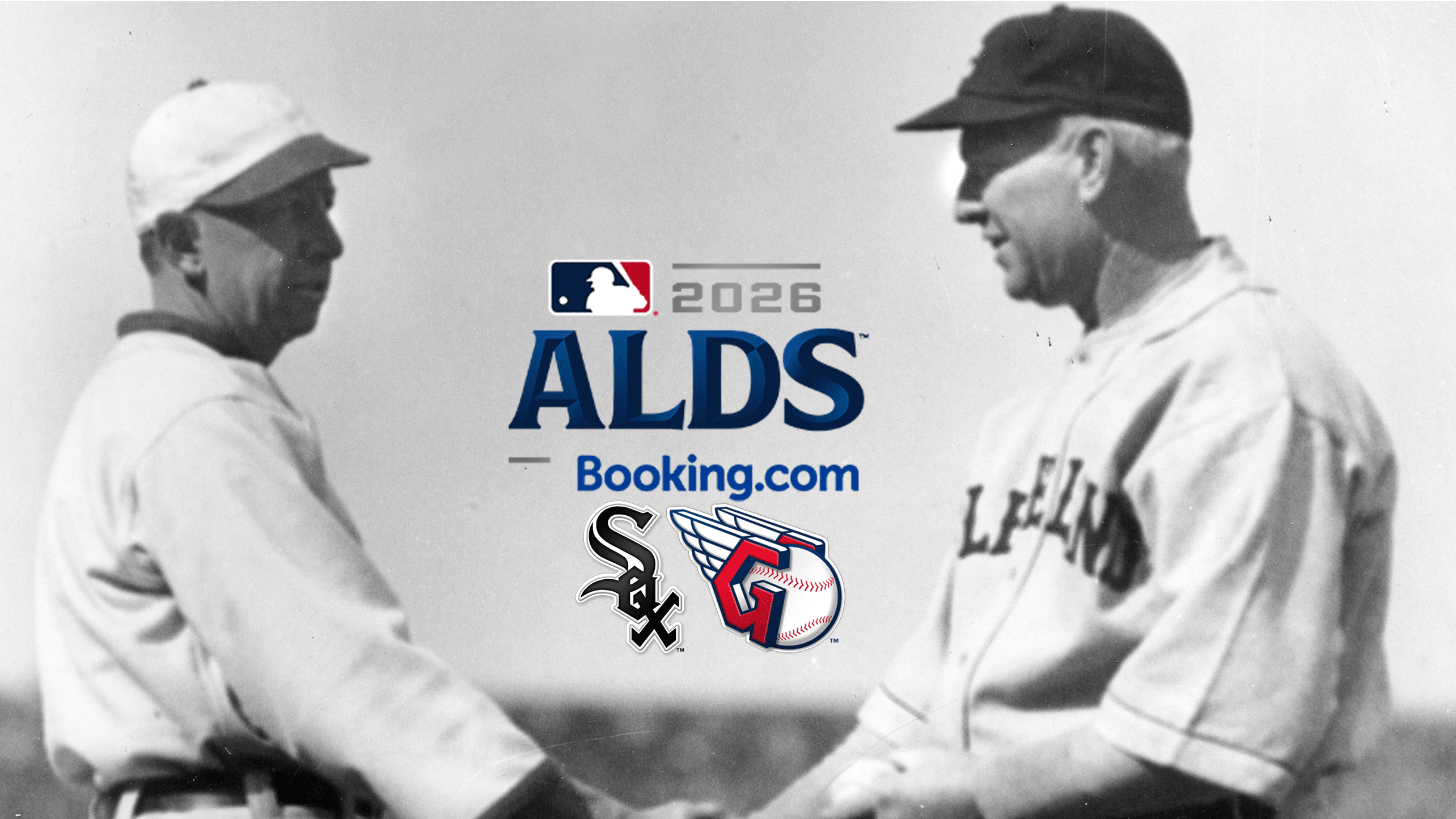Chicago's Eddie Collins and Cleveland's Tris Speaker in the early 1900s