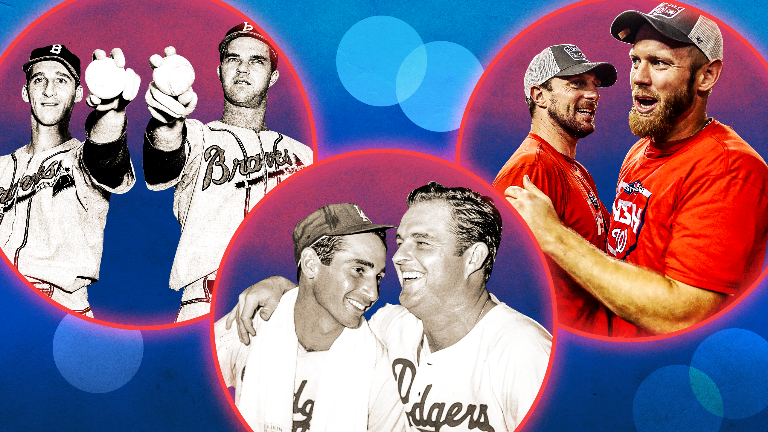Spahn and Sain, Koufax and Drysdale, and Scherzer and Strasburg are among the best rotation duos in history