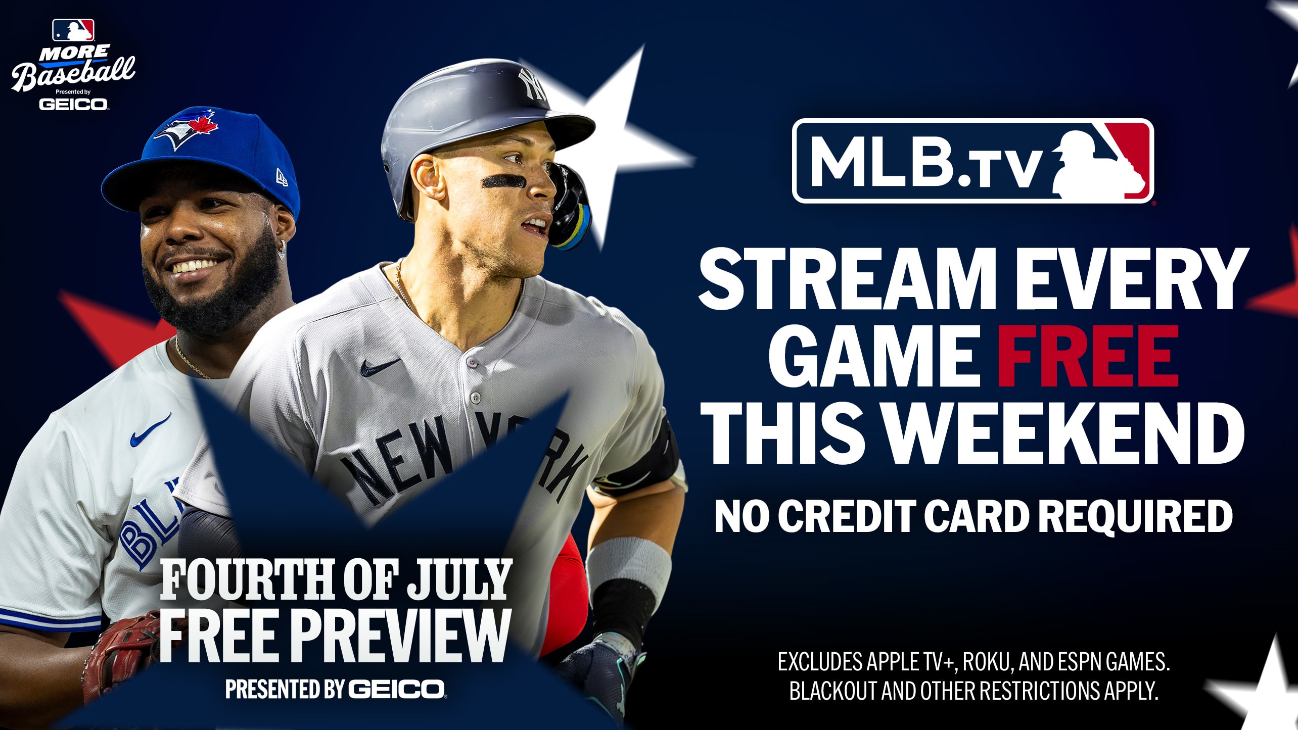 Fourth of July Free MLB.TV Preview