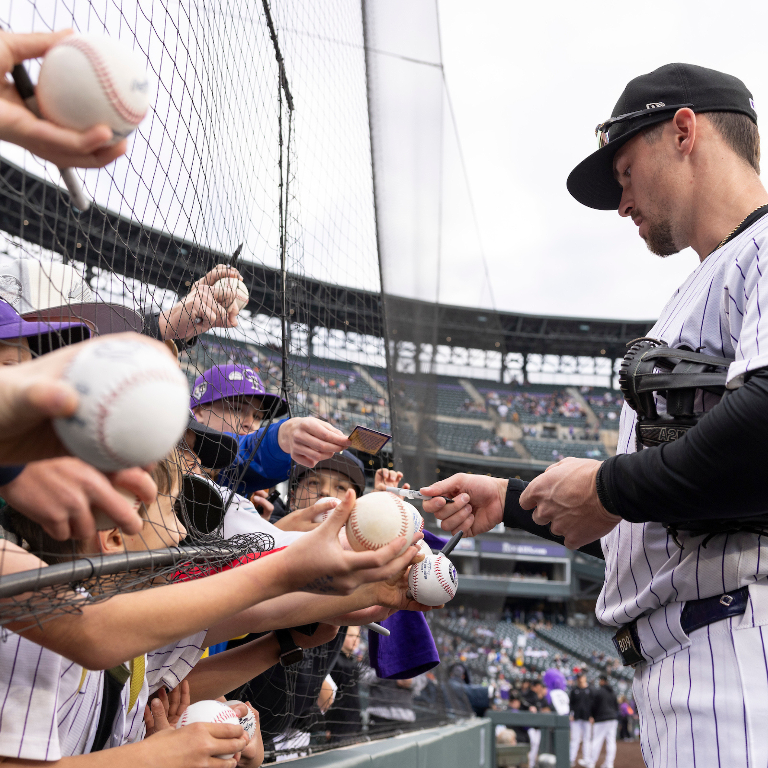 Prior to the game, select players and/or coaches will be available for autographs at the bottom of Sections 116-120 from approximately 11:40am - 12:00pm.