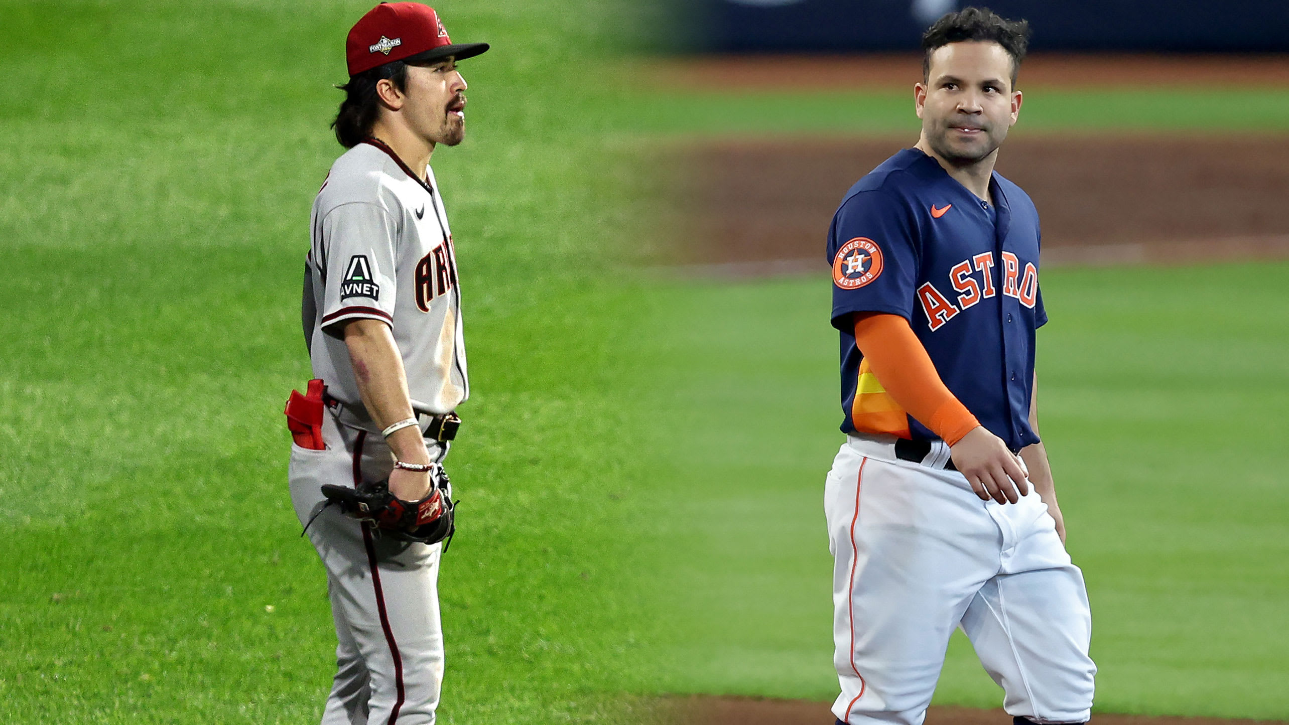 Corbin Carroll and Jose Altuve