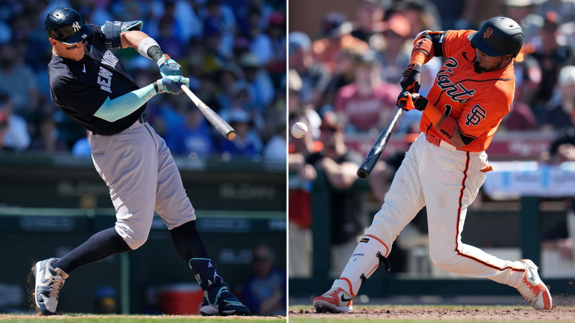 Aaron Judge and Luis Arraez