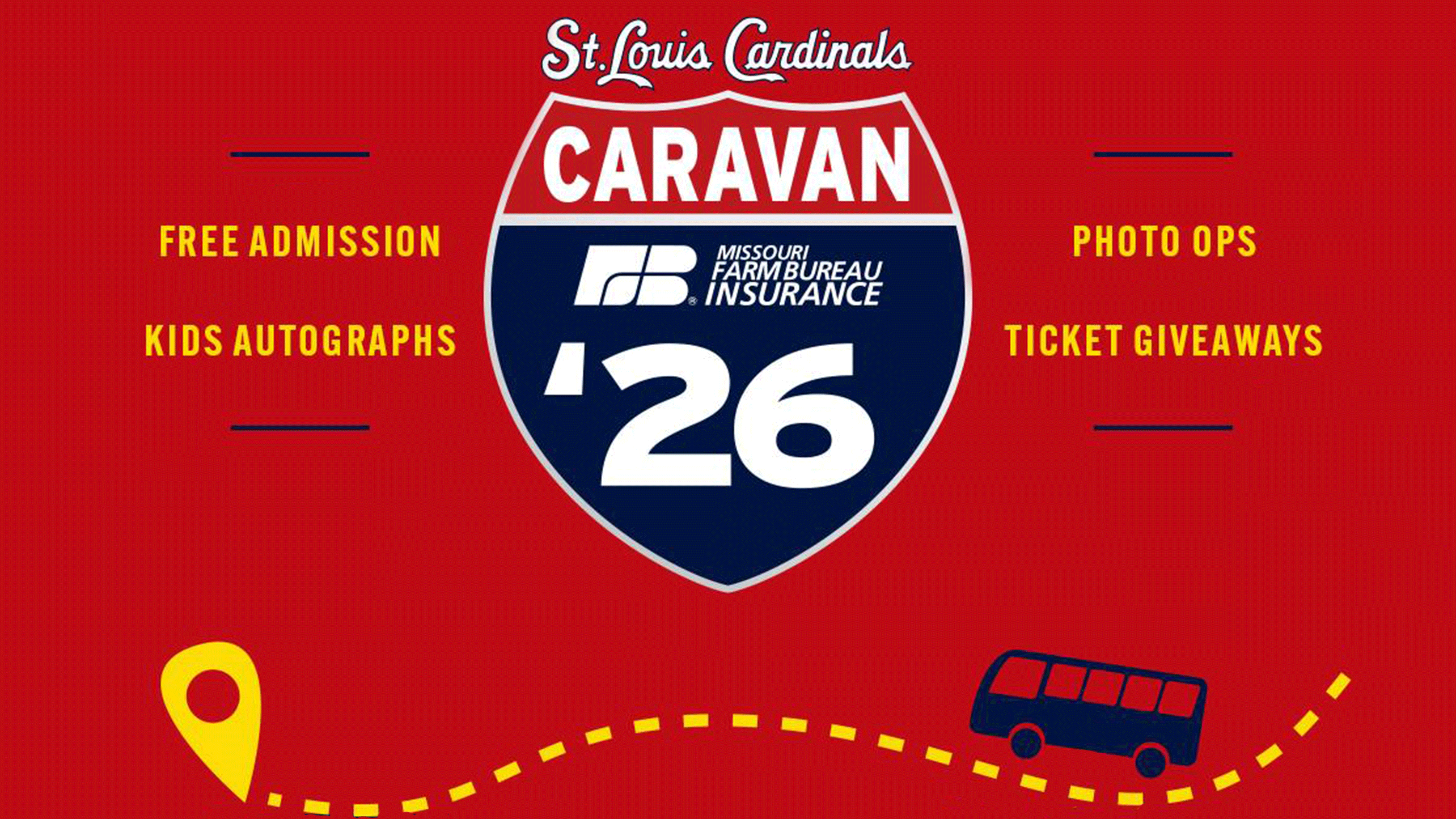Cardinals Caravan graphic