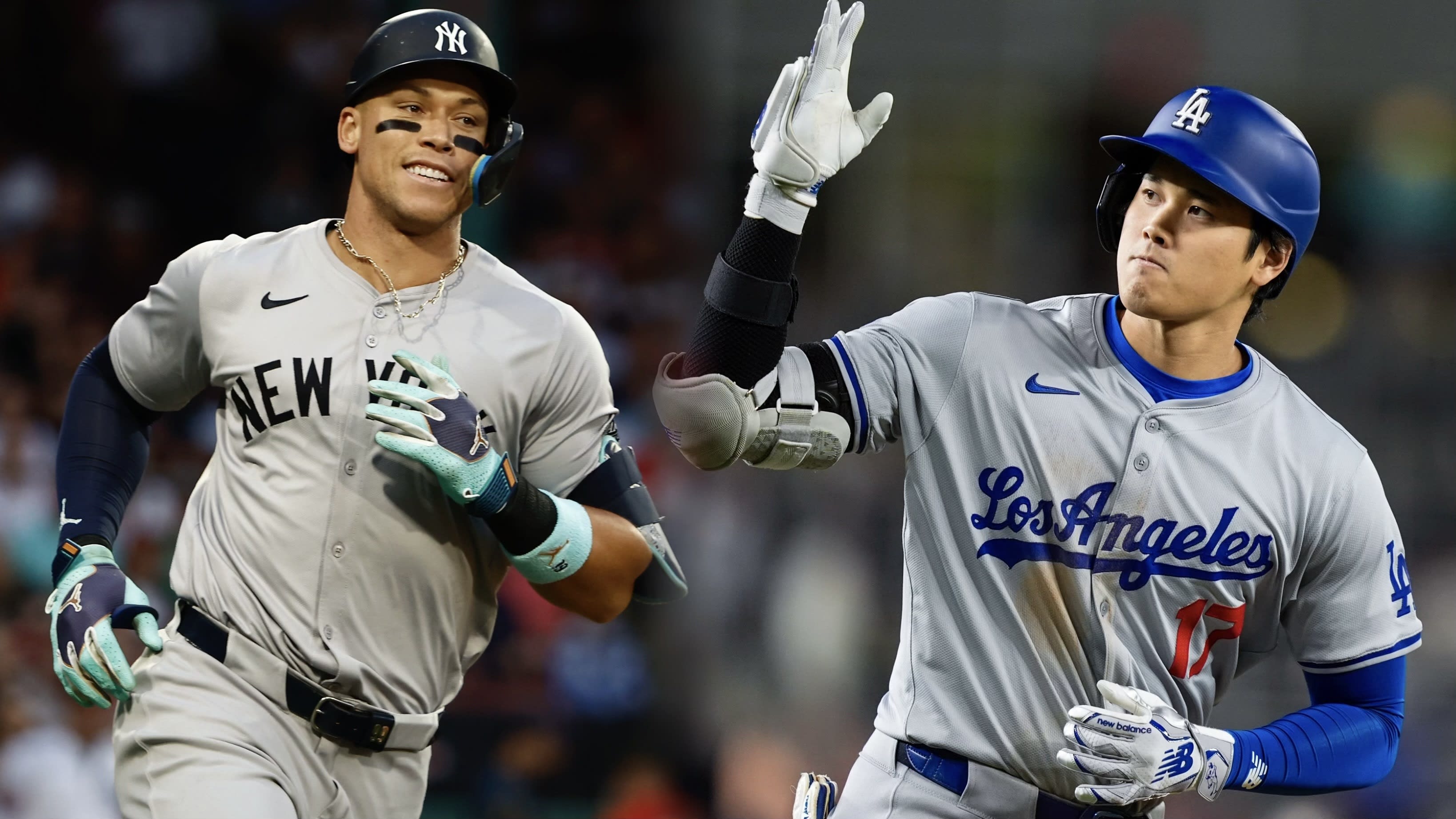 Aaron Judge and Shohei Ohtani