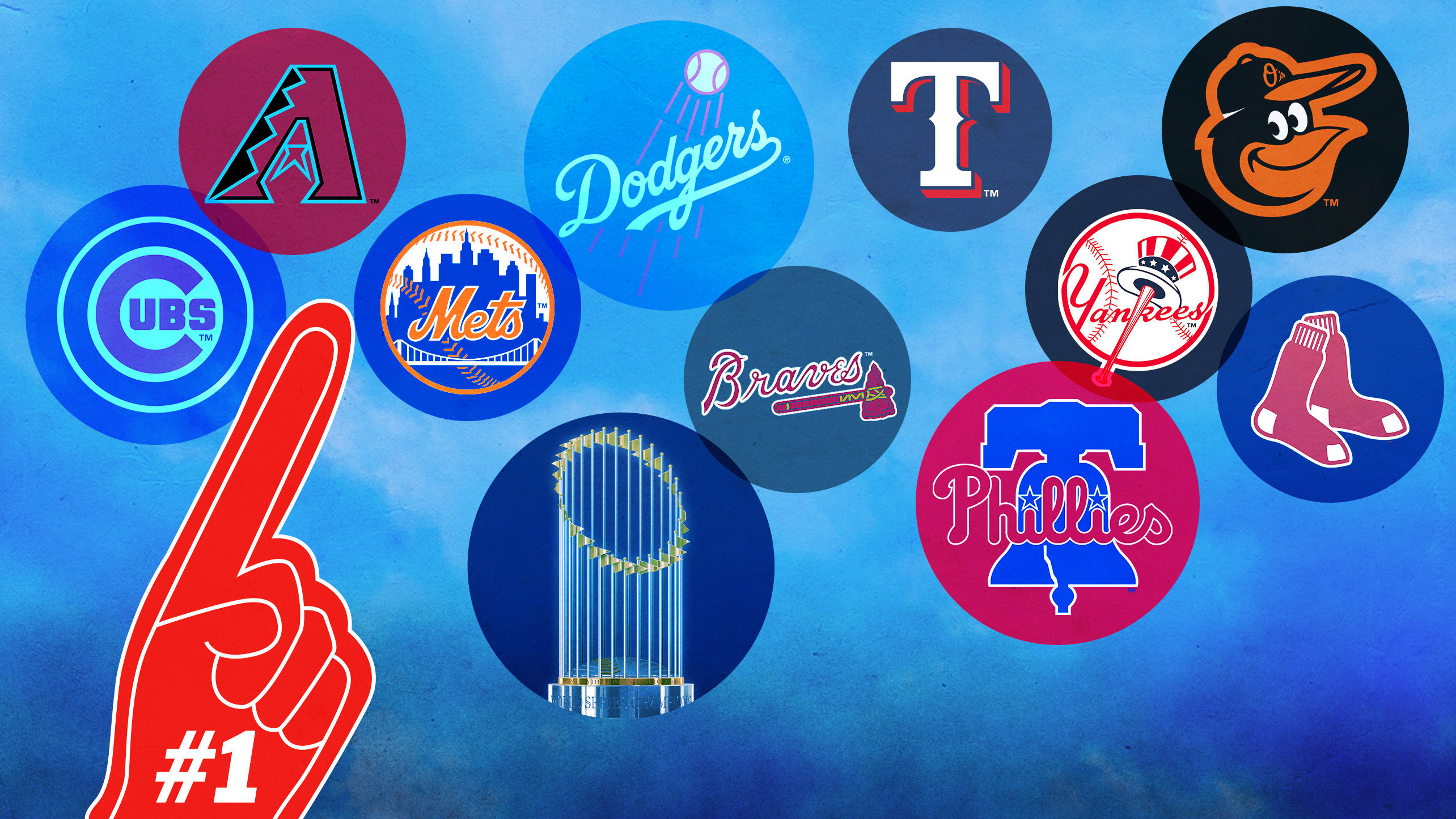 The Cubs, D-backs, Mets, Dodgers, Braves, Rangers, Phillies, Yankees, Orioles and Red Sox are among the World Series favorites