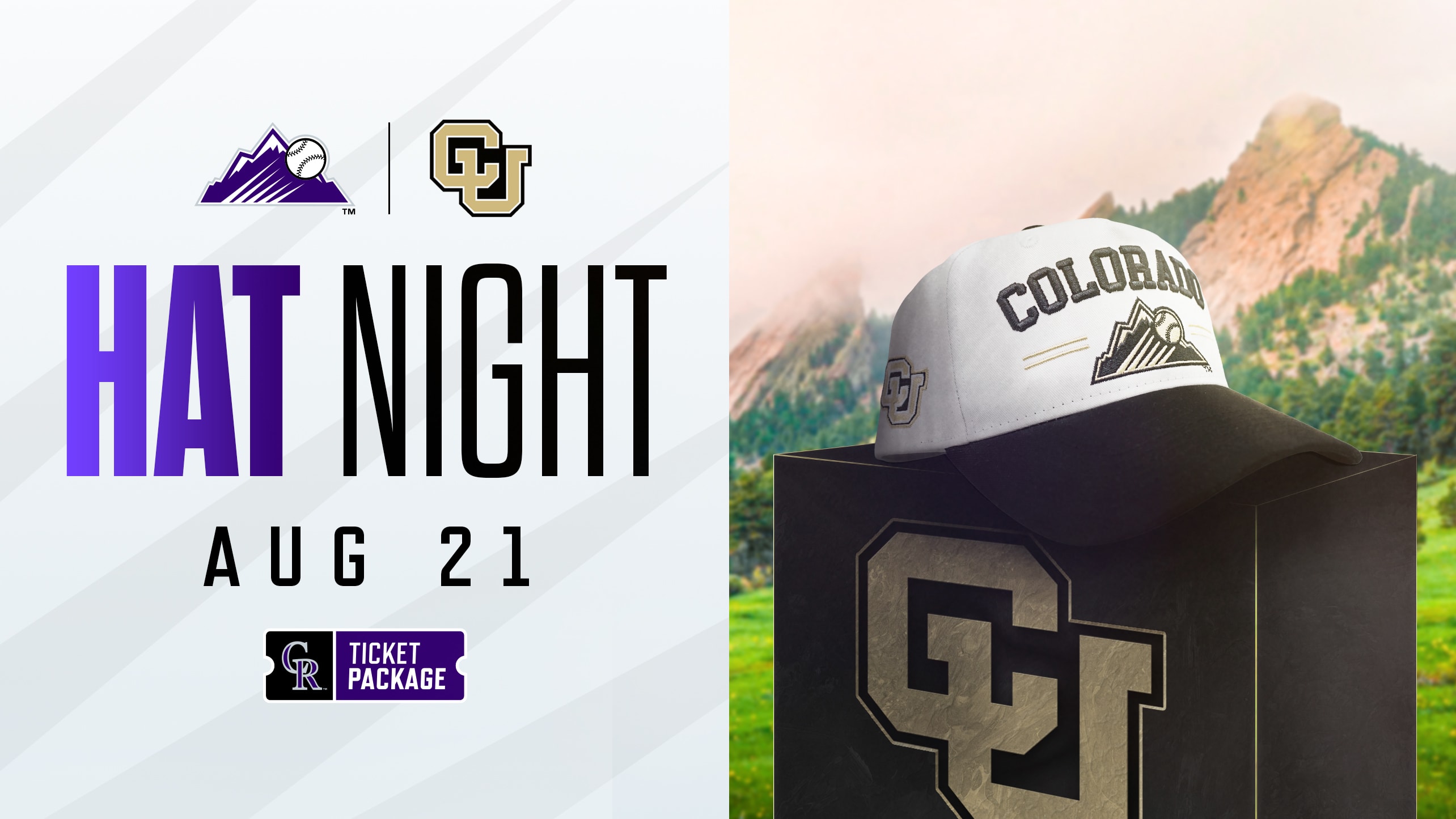 University of Colorado Hat Night | Aug 21