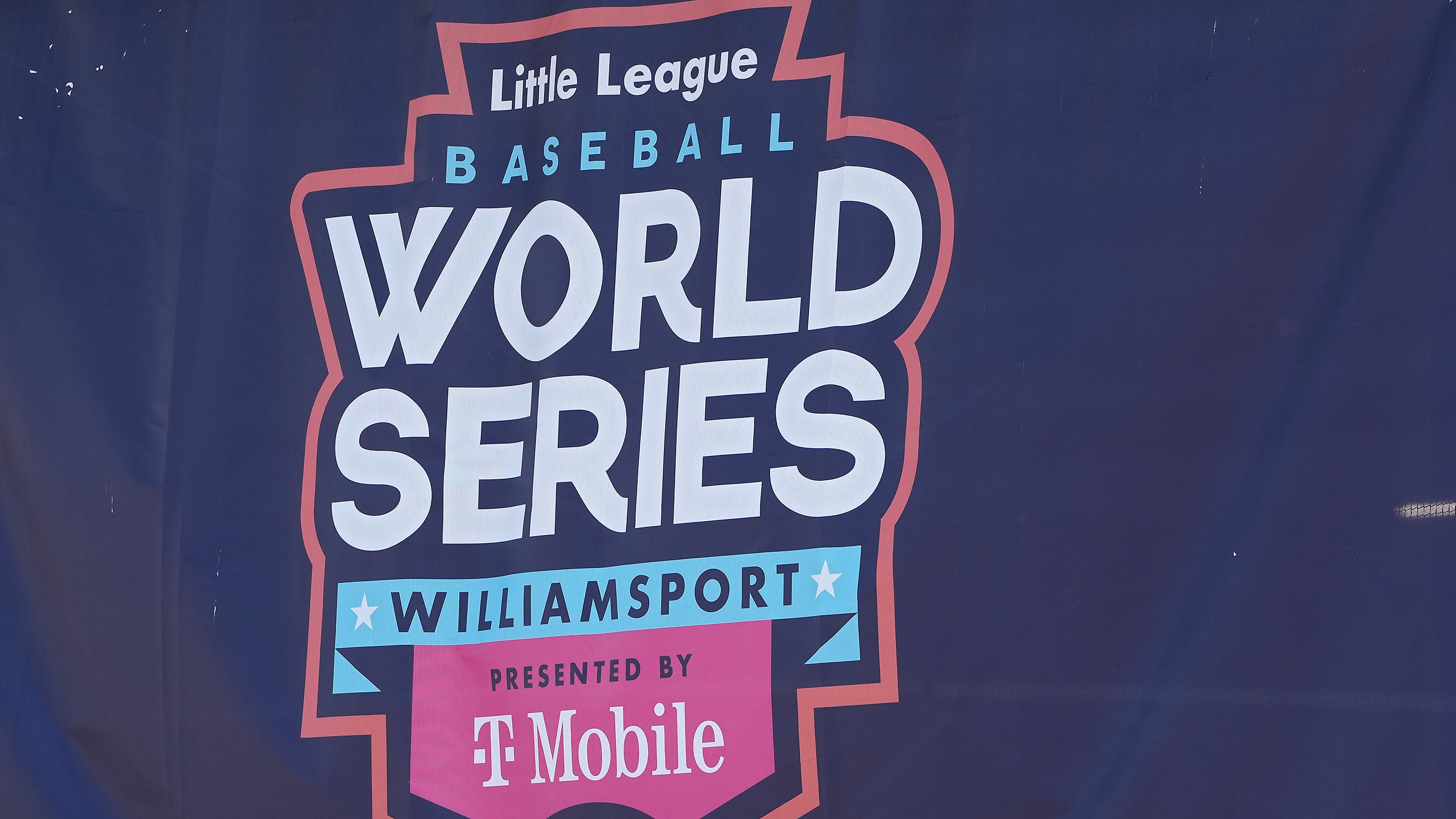 A banner displays the Little League World Series logo
