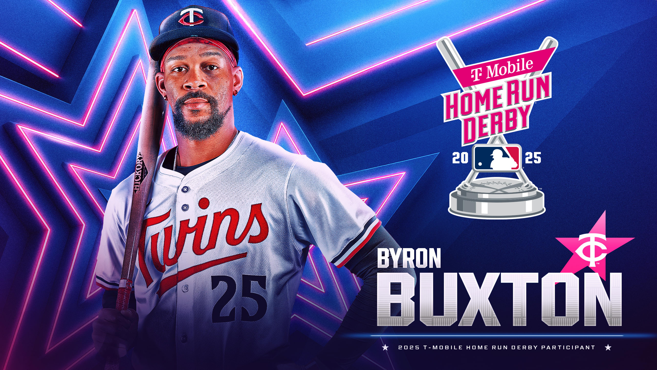 Byron Buxton is set to participate in next week's T-Mobile Home Run Derby