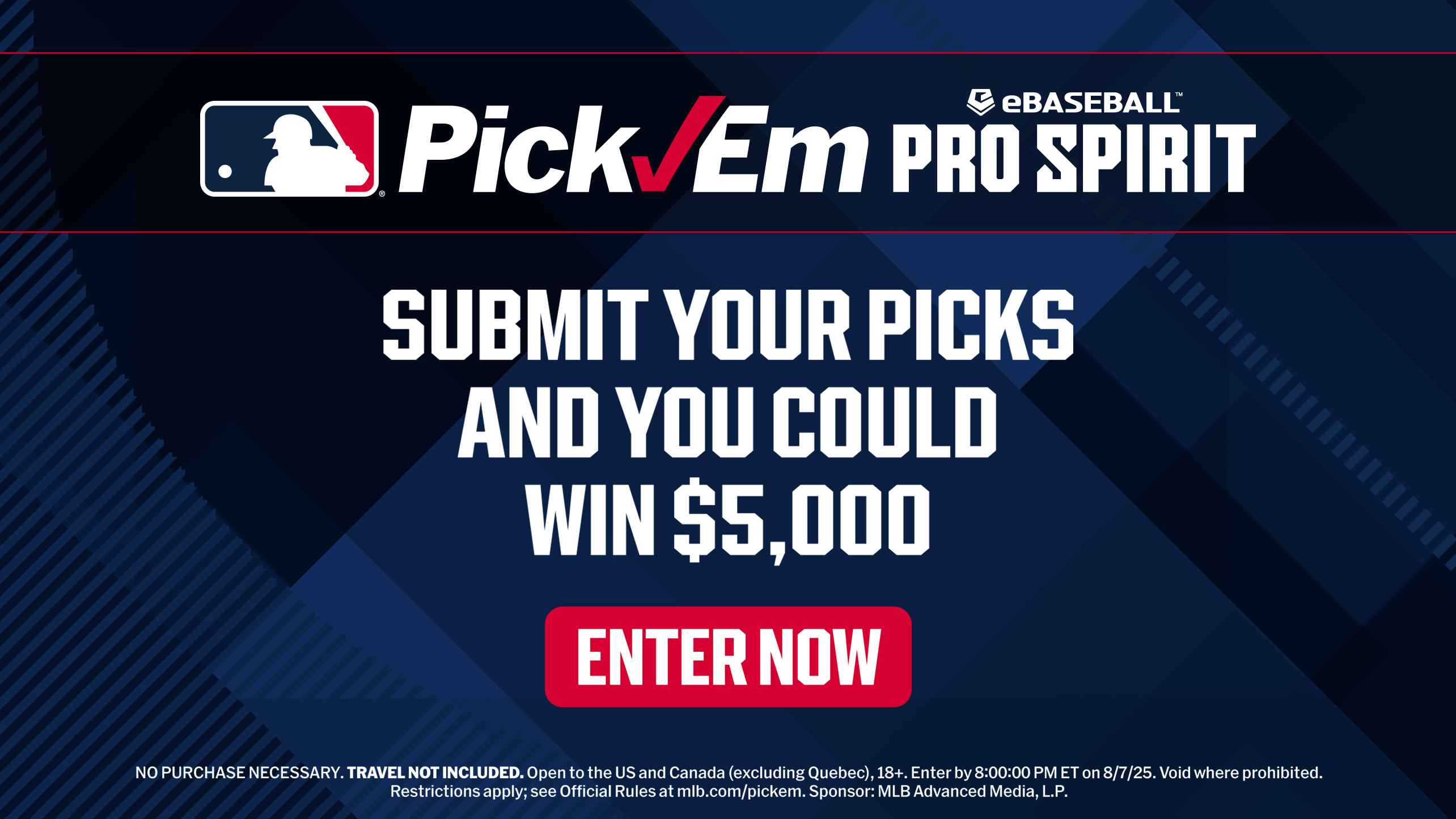 Text promoting the League Leaders Pick 'Em game