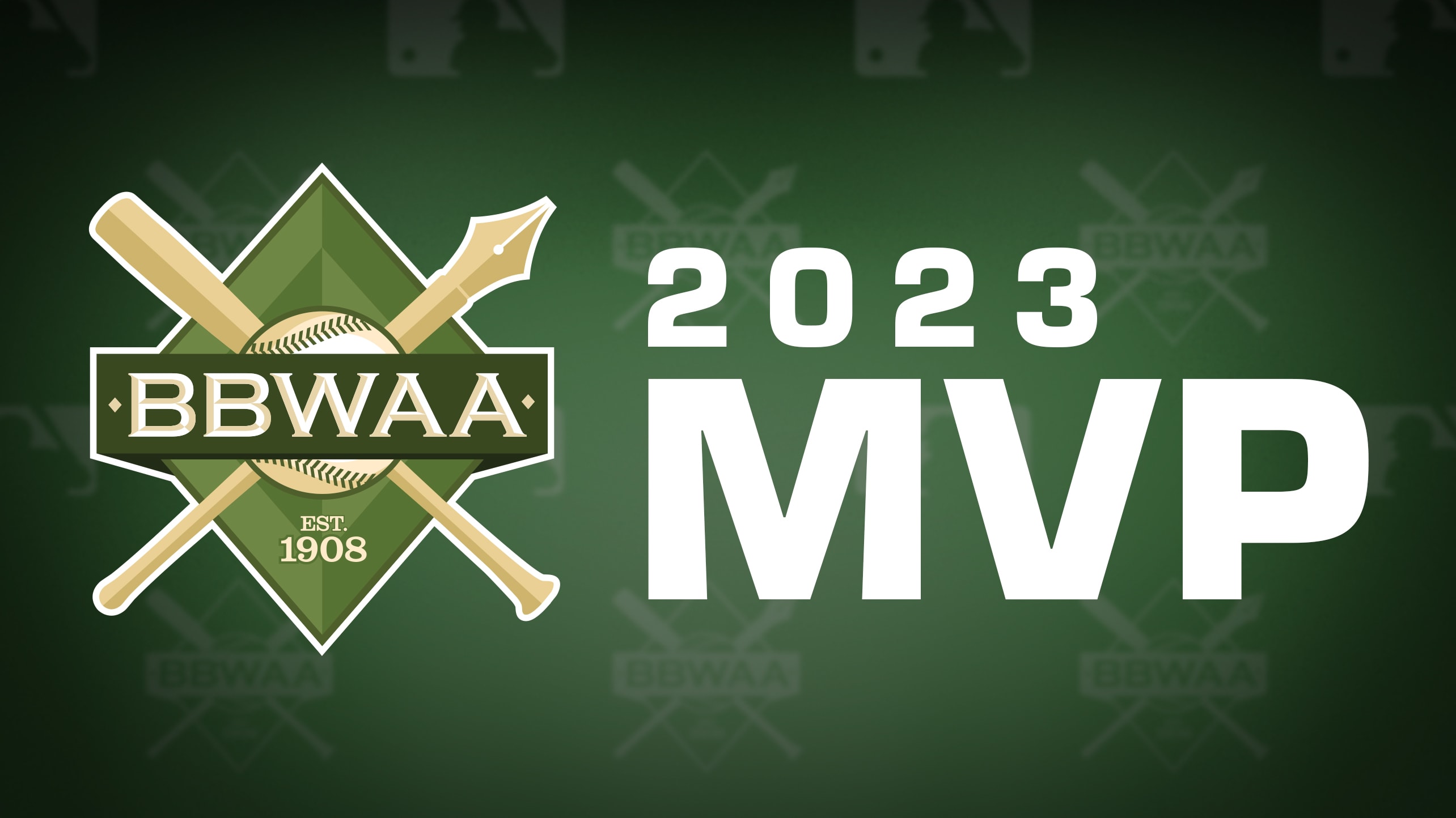 2023 MVP announcement on MLB Network