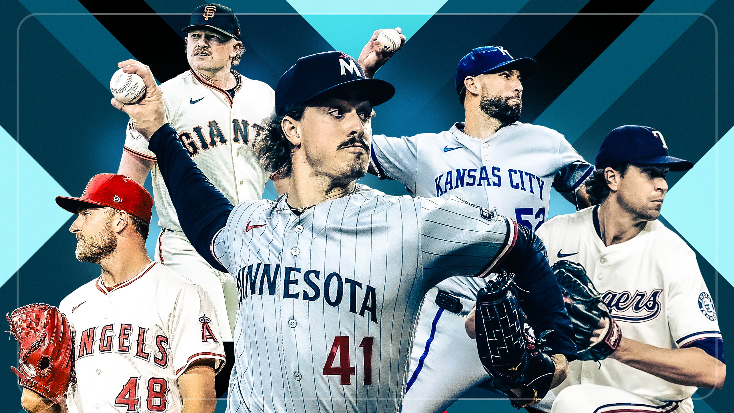 Potential starting pitchers available: Reid Detmers, Logan Webb, Joe Ryan, Michael Wacha and Jacob deGrom
