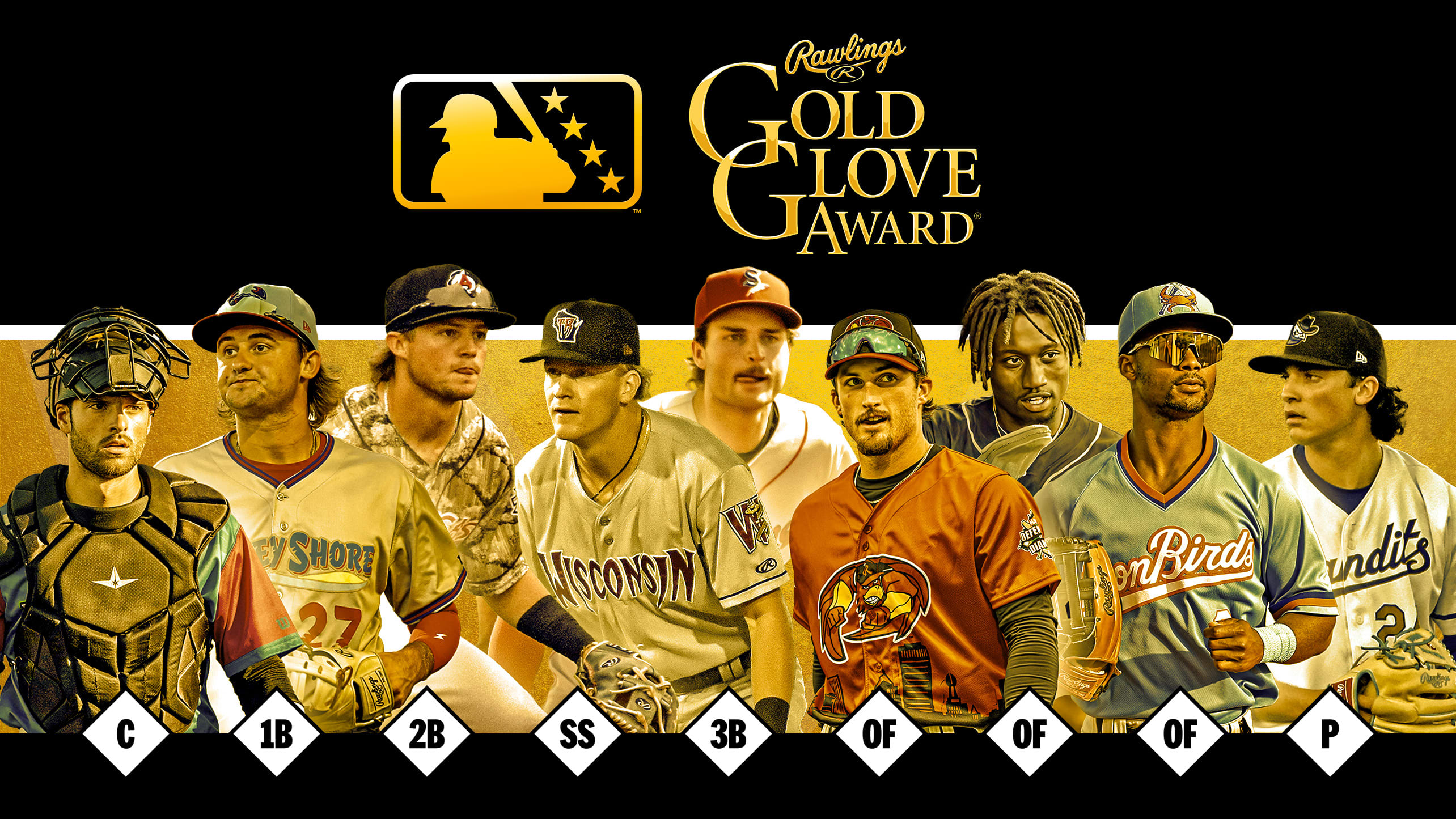 Winners of the Minor League Gold Glove Awards