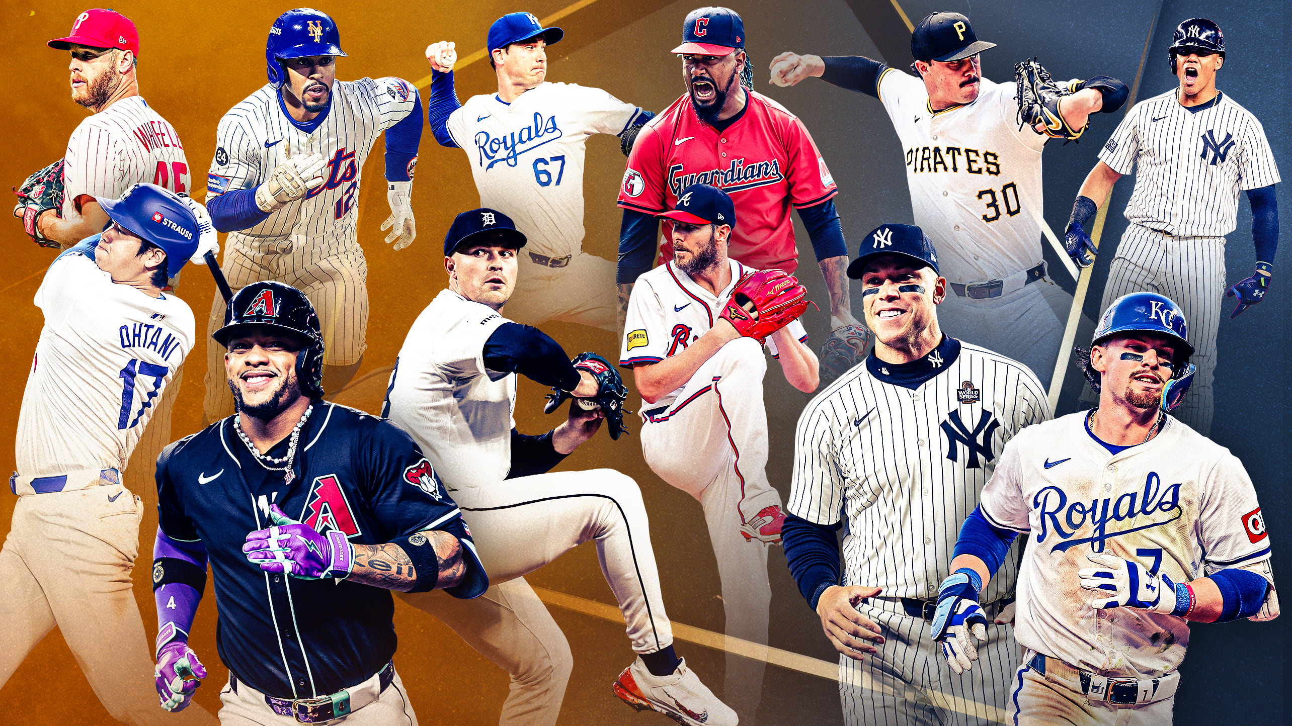 The 12 finalists for the AL and NL MVP and Cy Young awards