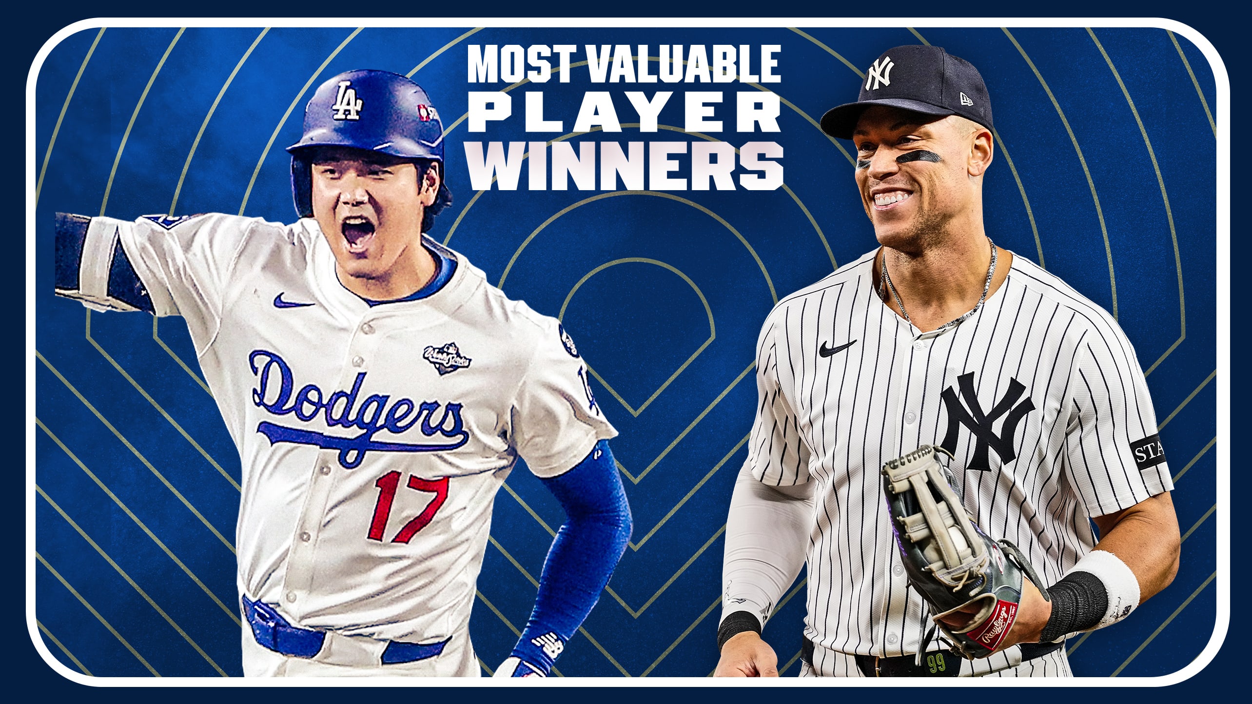 Shohei Ohtani and Aaron Judge repeated as MVPs