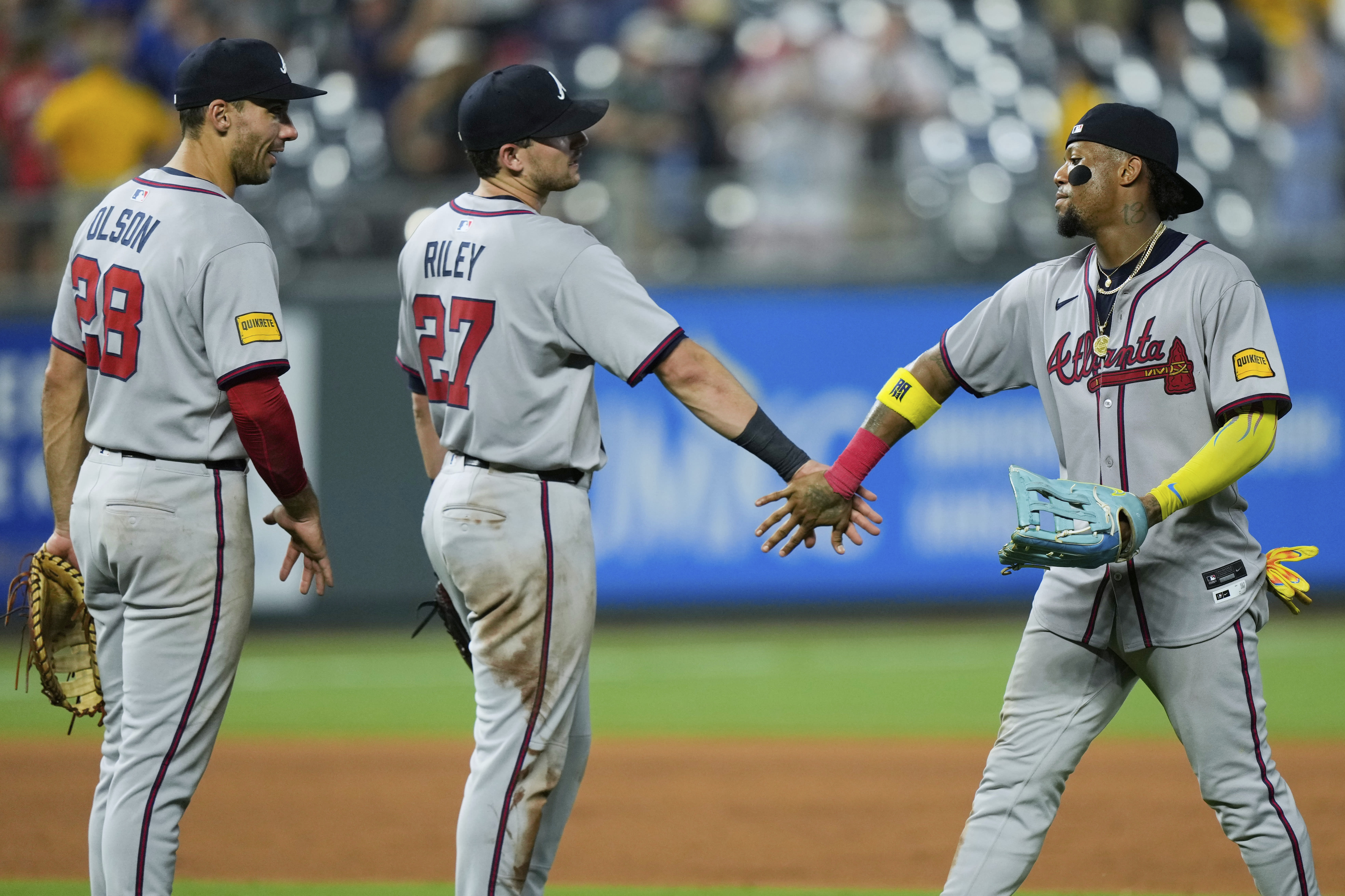 Matt Olson, Austin Riley, Ronald Acuña Jr.