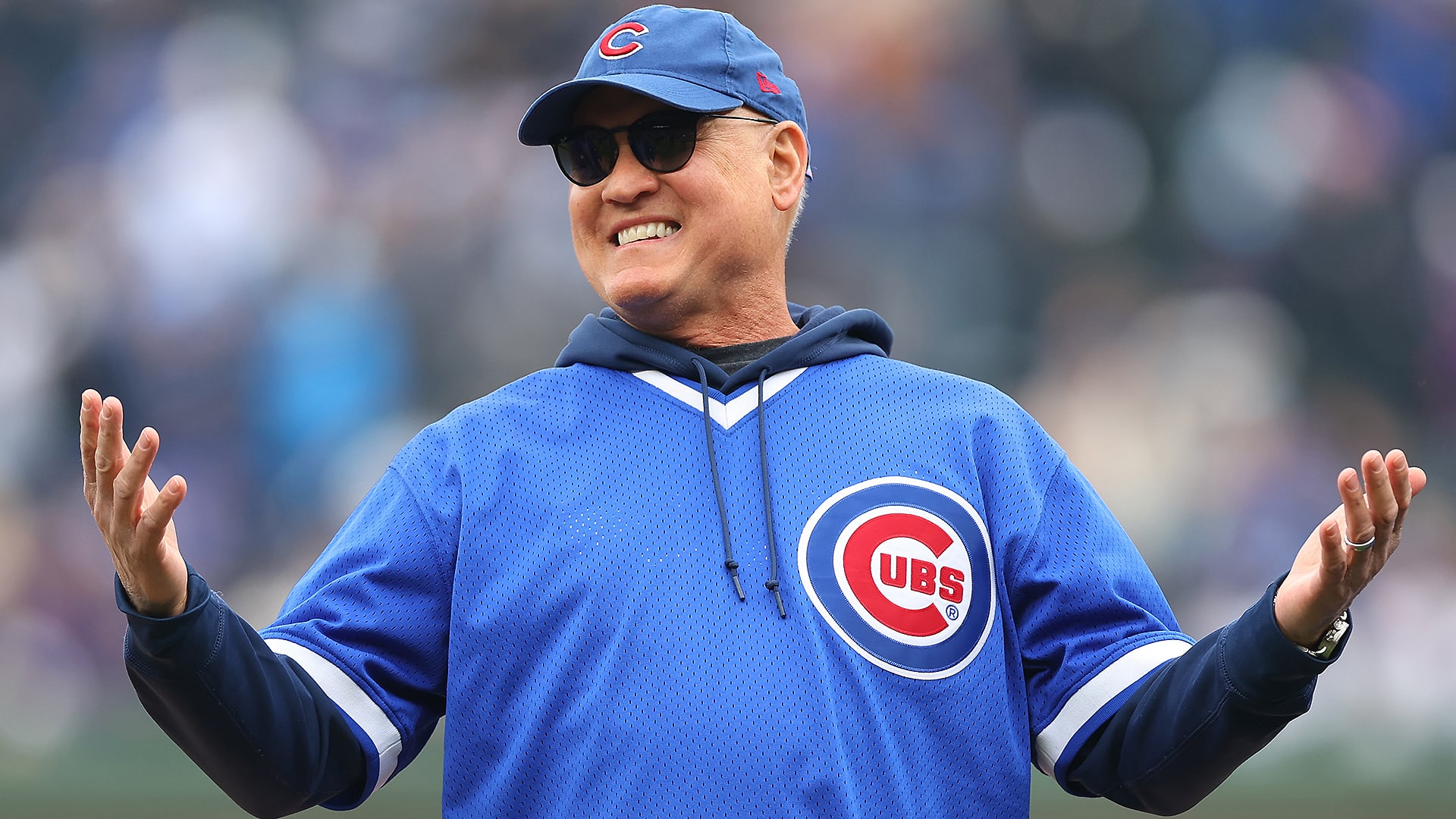 Ryne Sandberg delivered good news in his battle with cancer