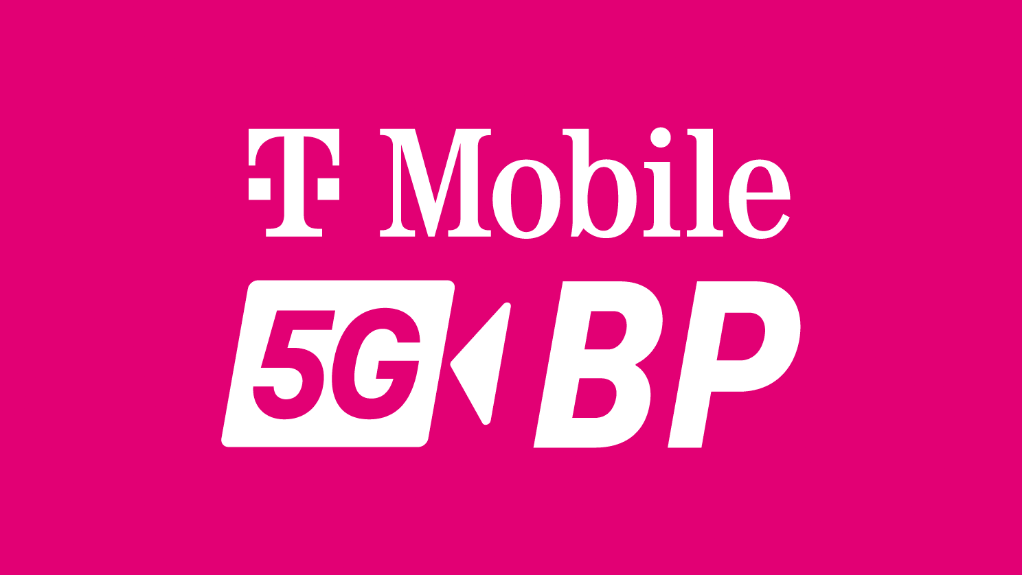 The T-Mobile logo with the words 5G BP