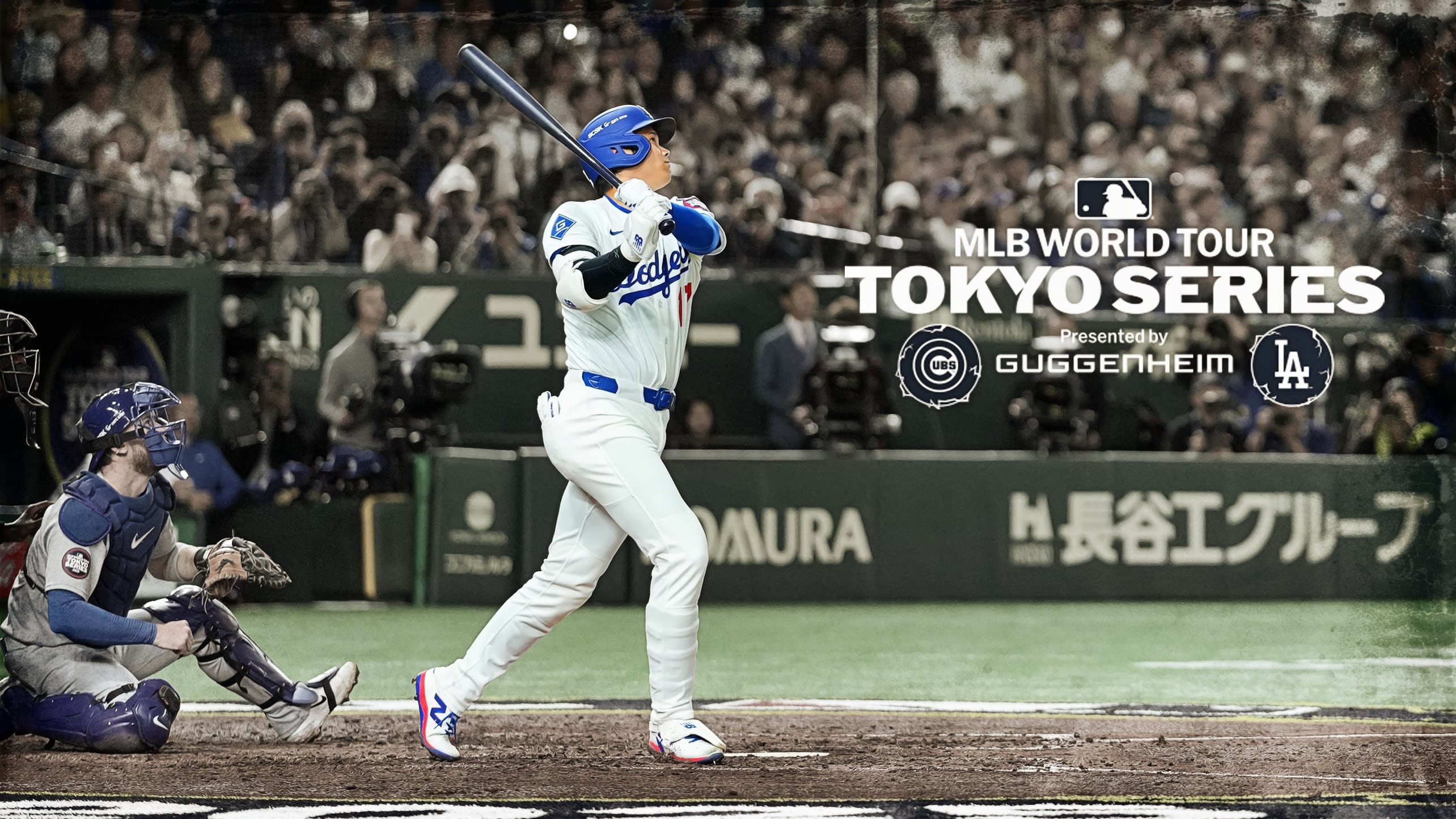 Shohei Ohtani hits a home run at Tokyo Dome