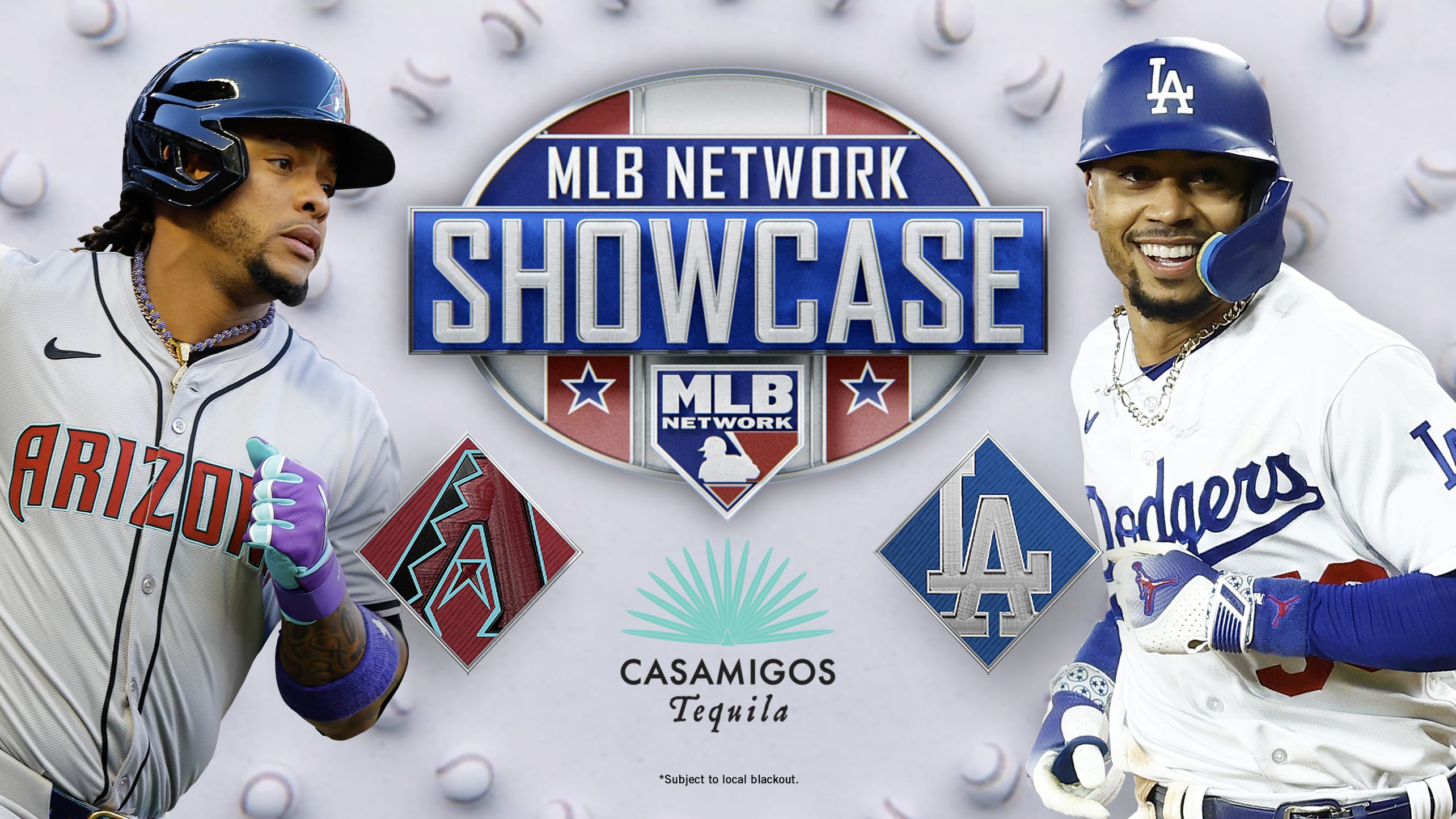 D-backs and Dodgers in MLB Network Showcase