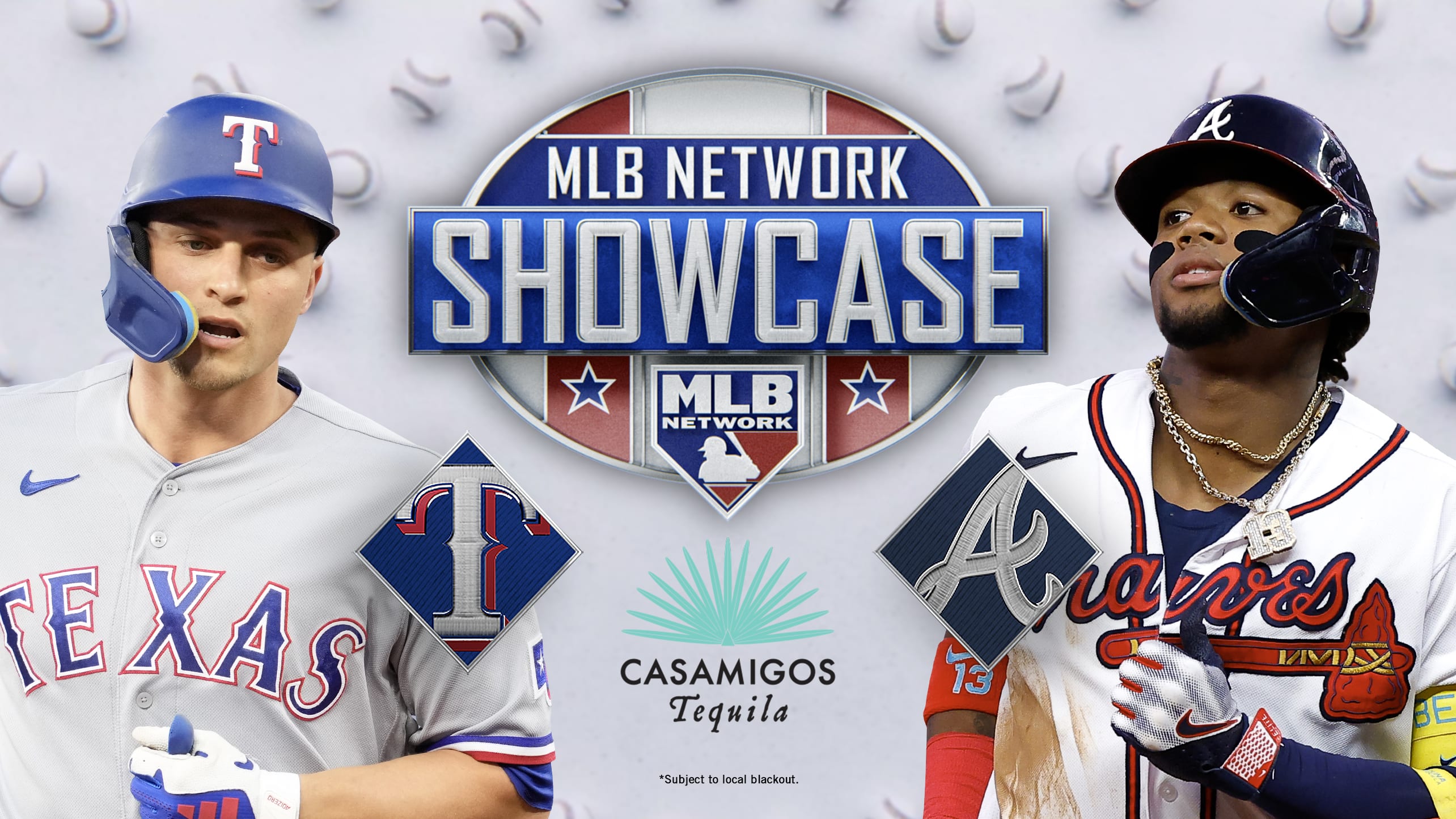 Watch Rangers-Braves on MLB Network