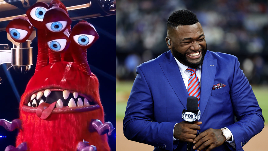 A red monster on The Masked Singer and David Ortiz