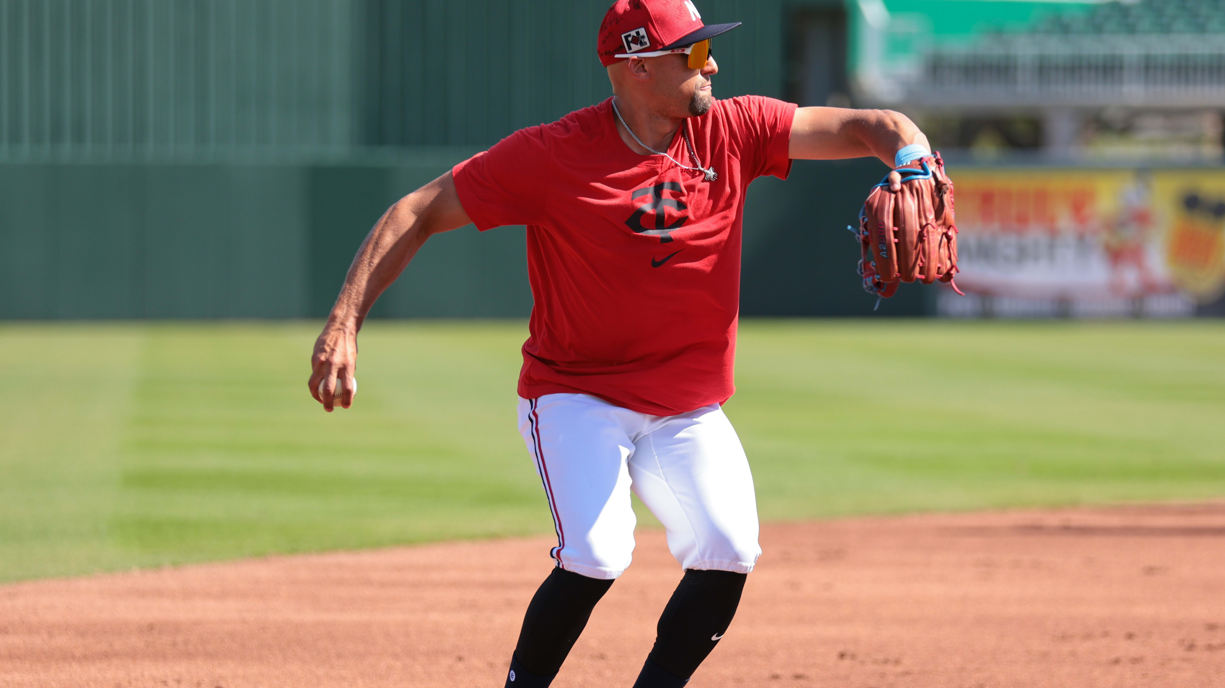 Twins third baseman Royce Lewis