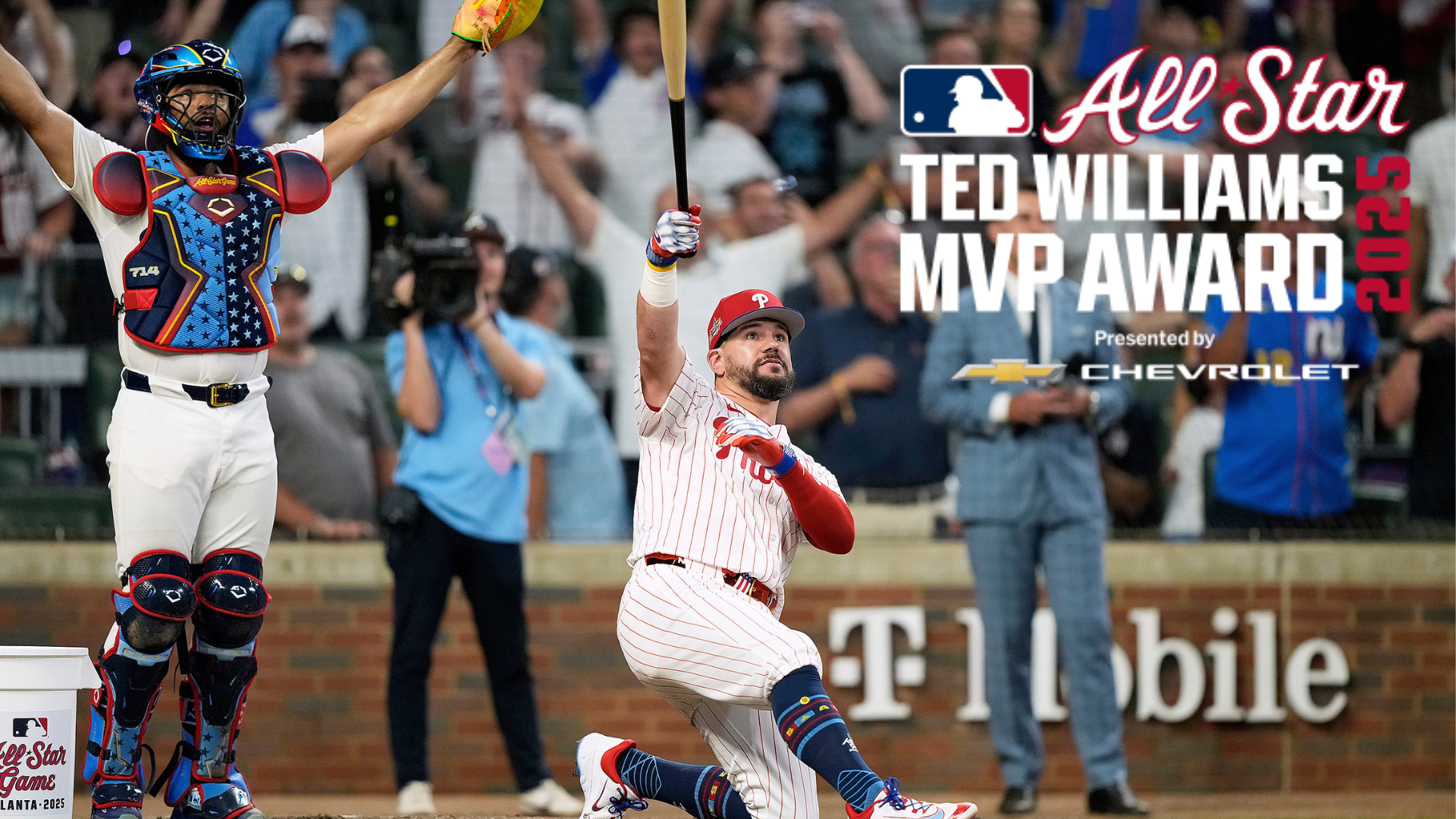 Kyle Schwarber was named All-Star Game MVP after hitting 3 homers in the first All-Star Game swing-off