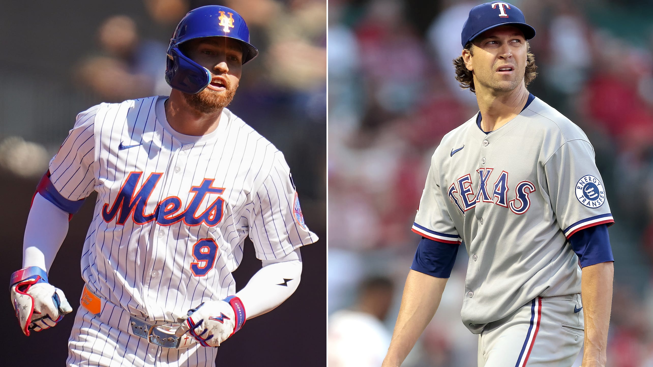 Brandon Nimmo and Jacob deGrom