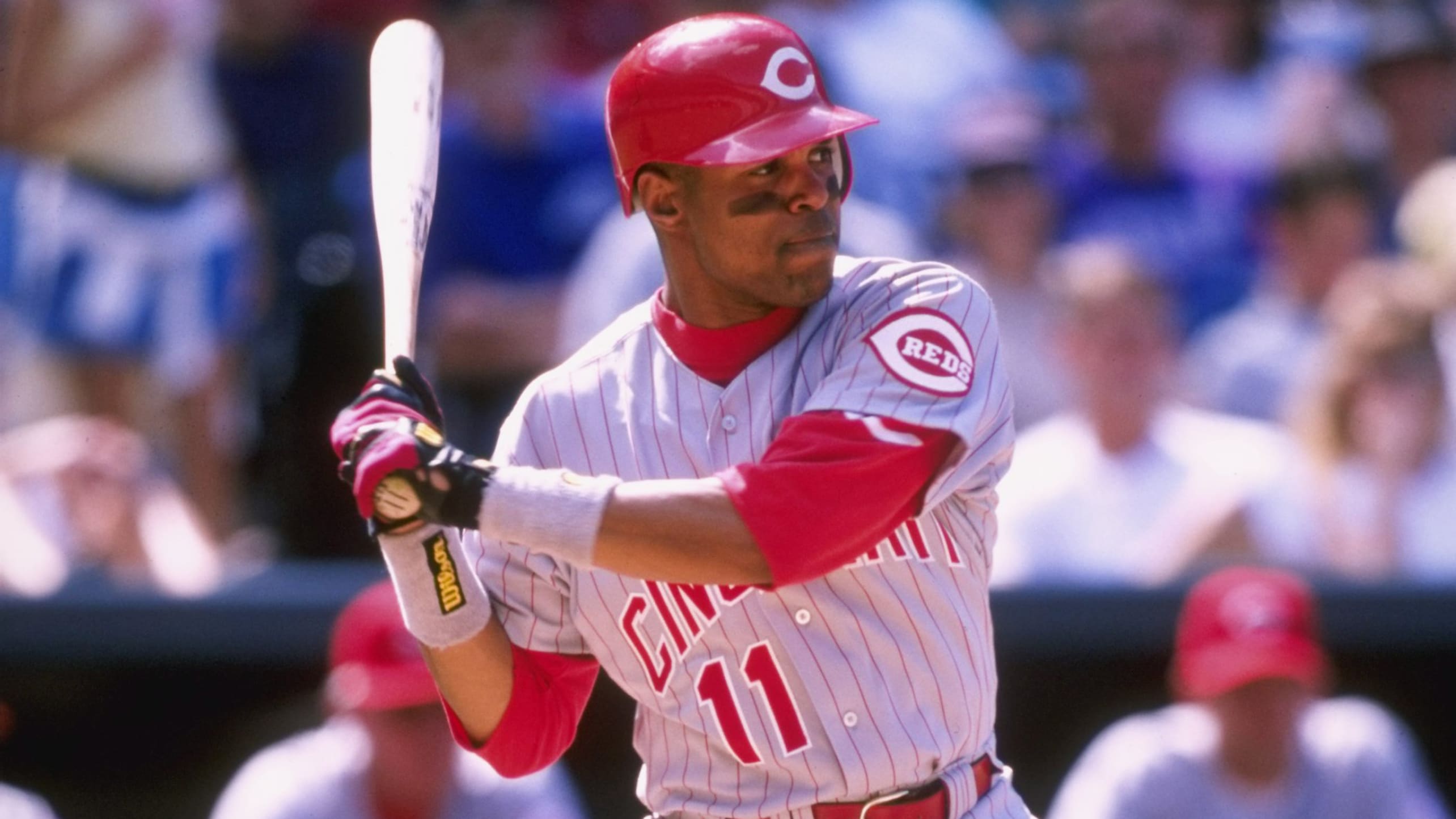 Barry Larkin at the plate