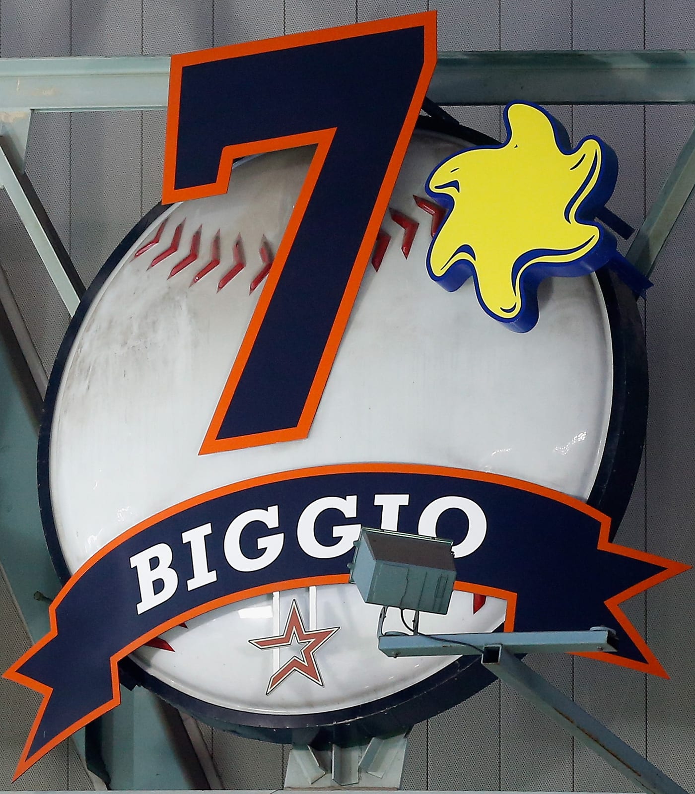 Craig Biggio's retired No. 7