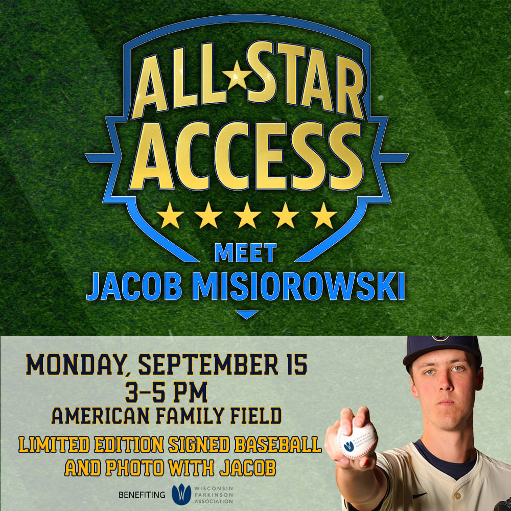 Wisconsin Parkinson Foundation Jacob Misiorowski event