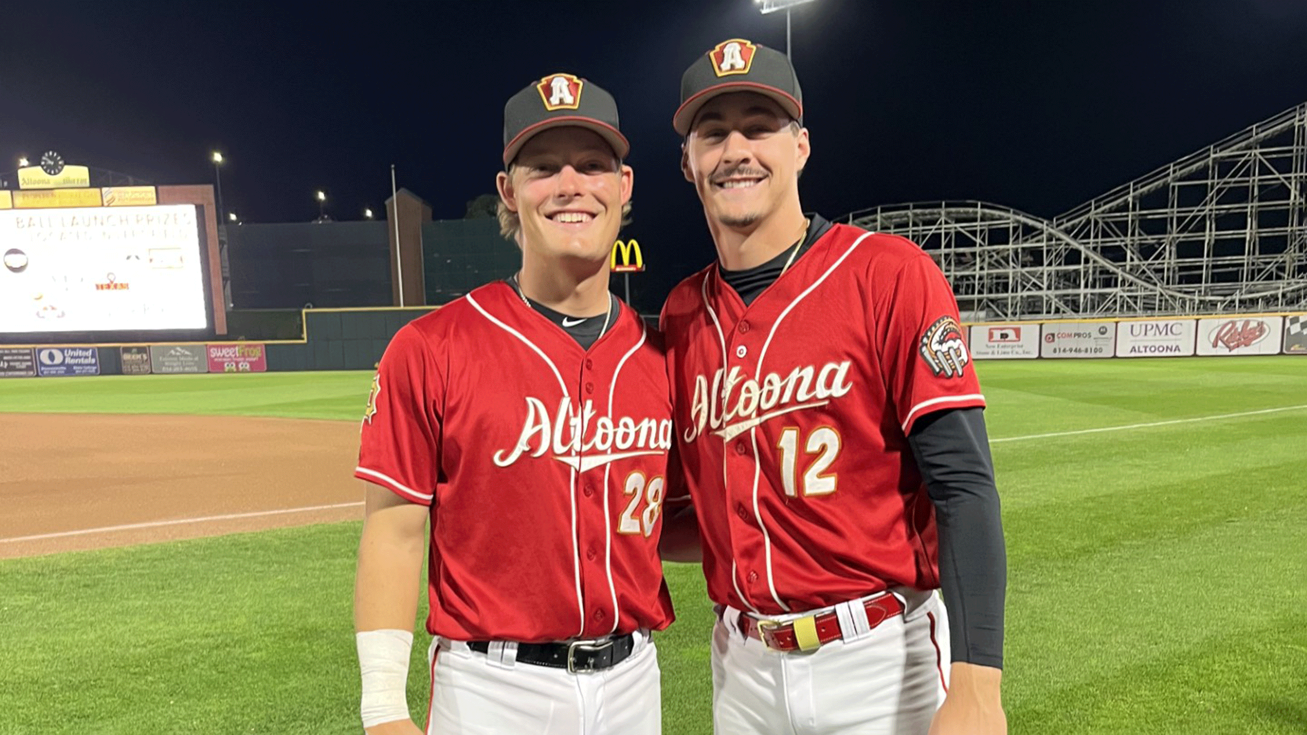 Derek Berg and Konnor Griffin