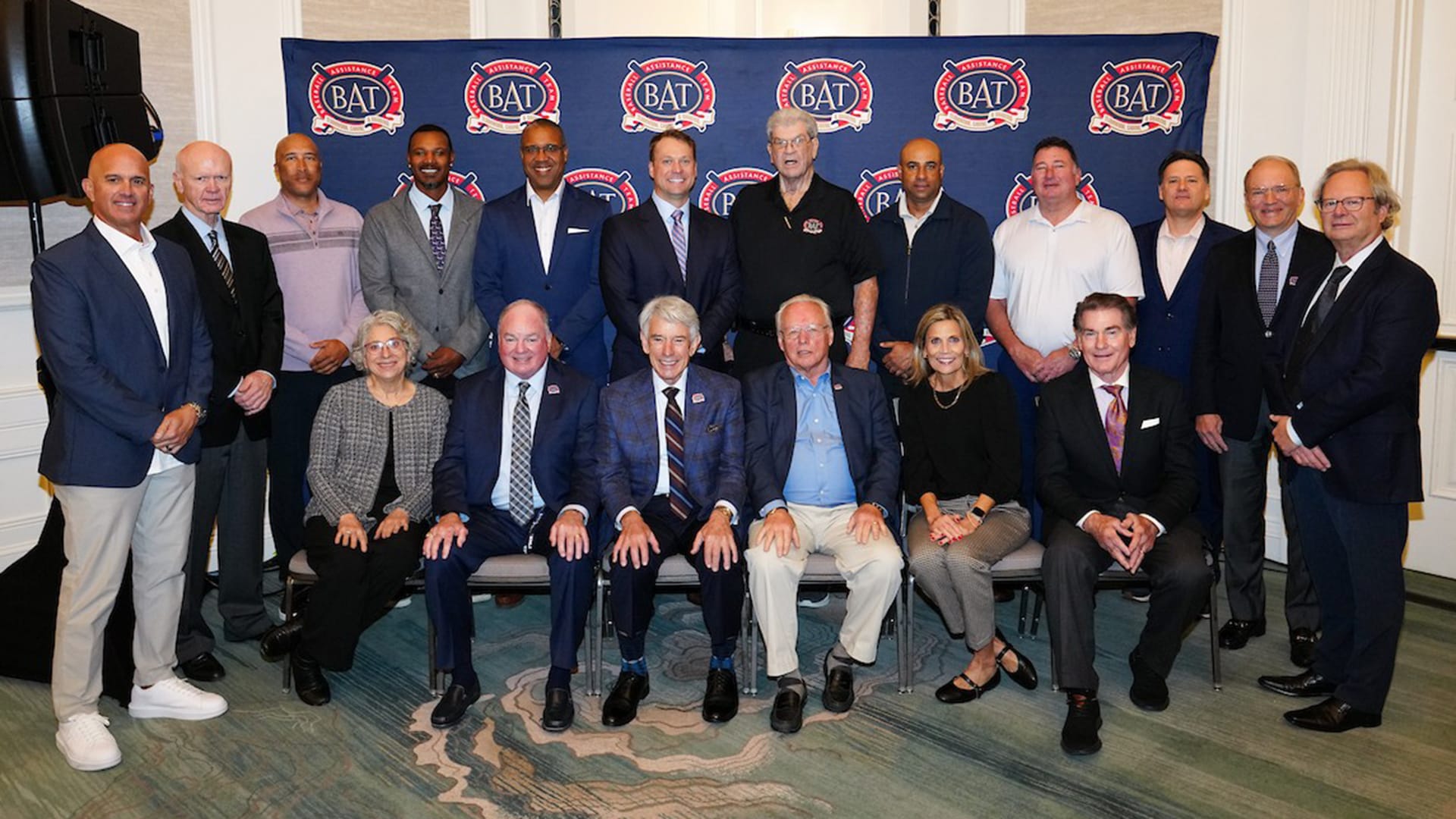 Members of the Baseball Assistance Team