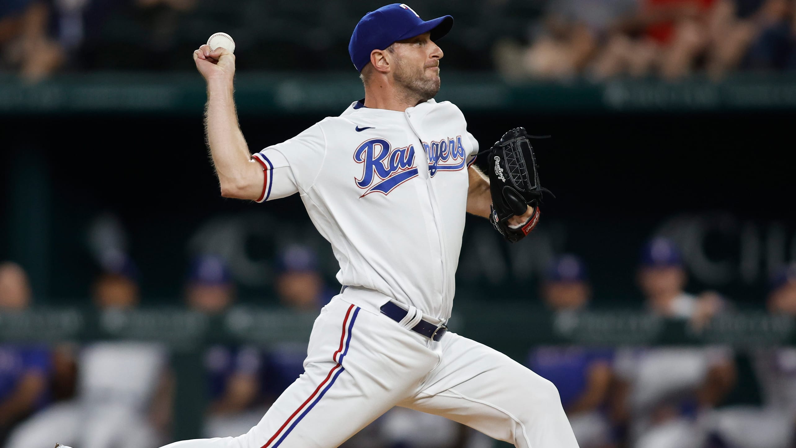 Max Scherzer delivers a pitch